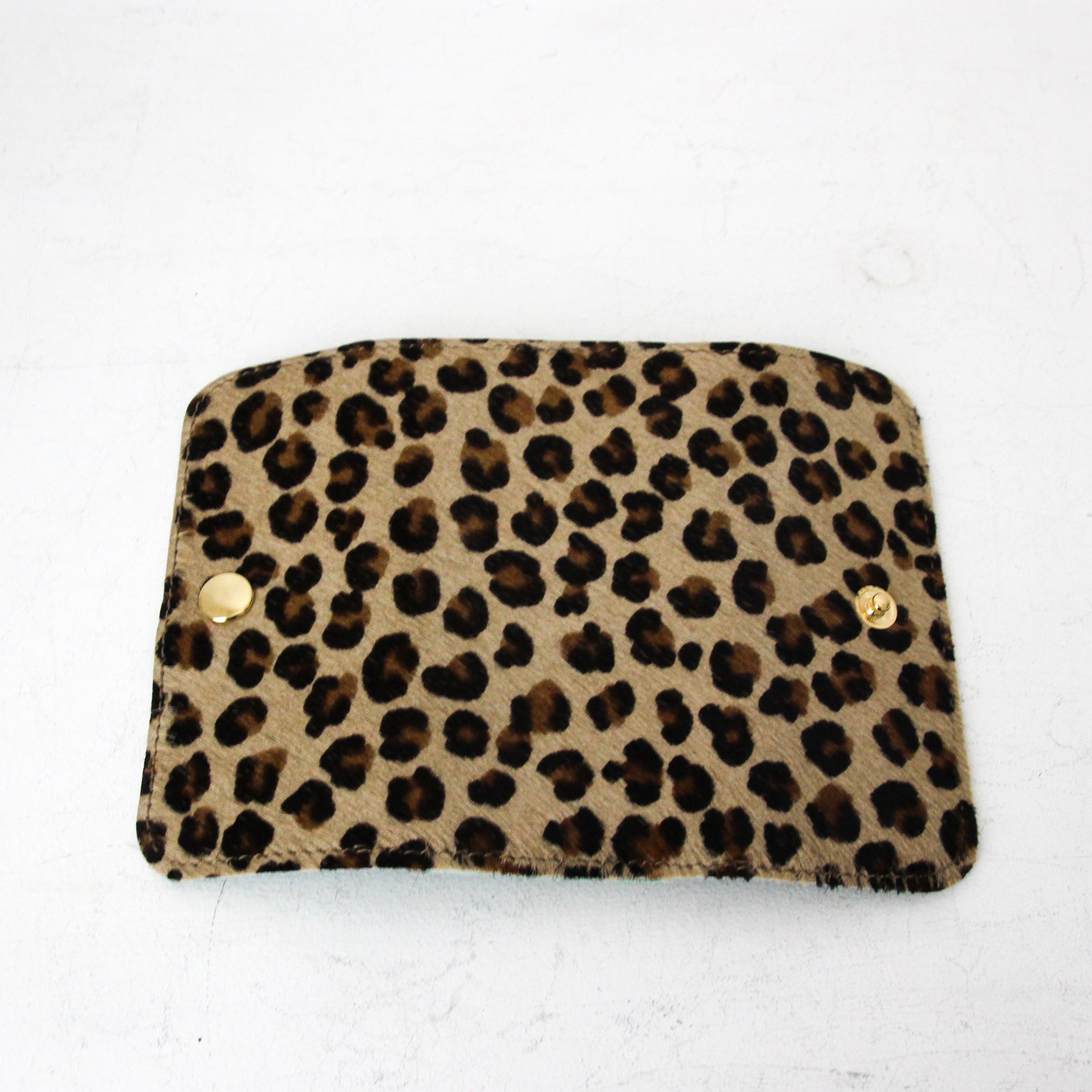 起毛スモールレオパード / キーケース