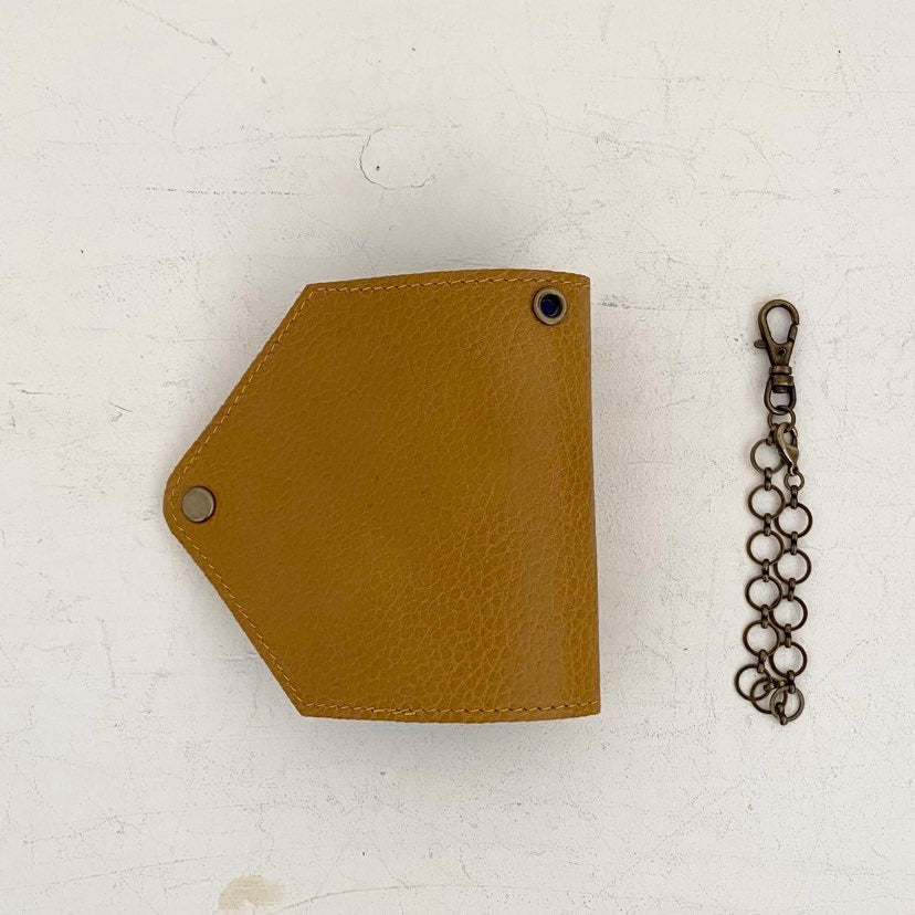 キャメルレザー / マスクケース