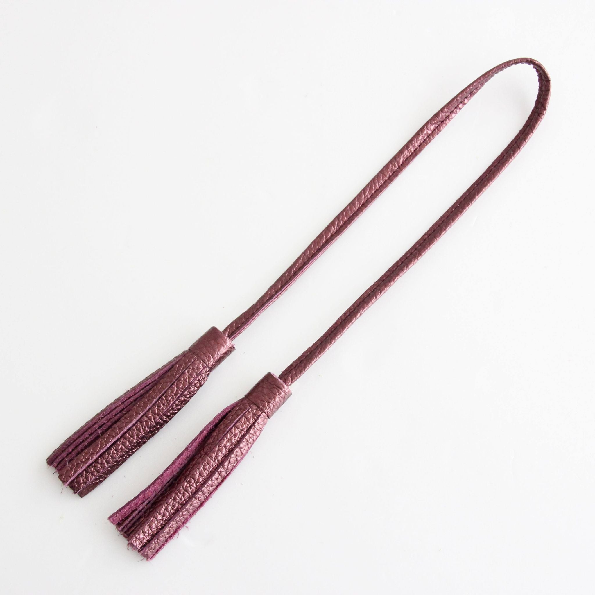 アメジストシマ― / レザータッセル