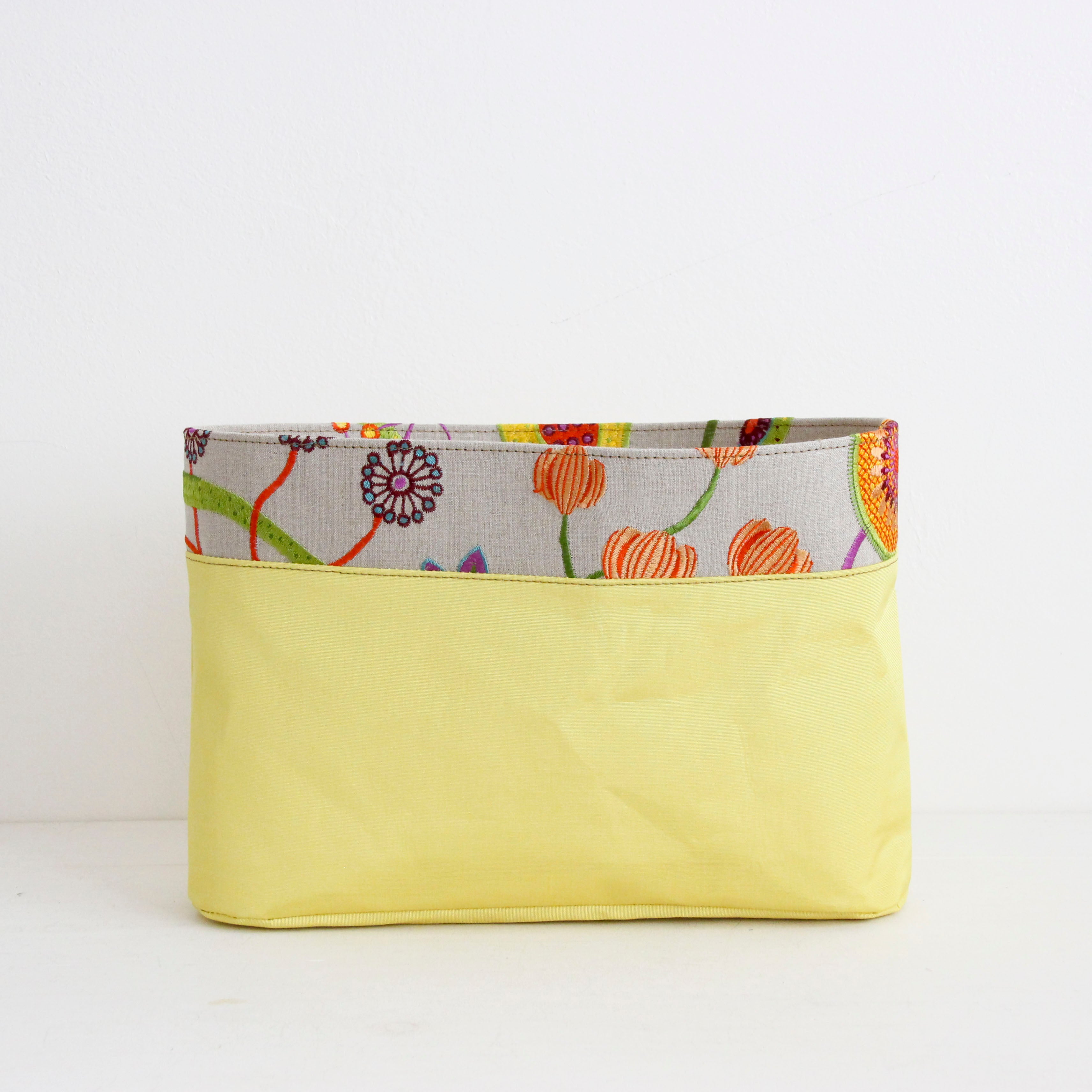 カラフルフルーツリネン / インナーバッグ /かごバッグ Mサイズ用/ SXL