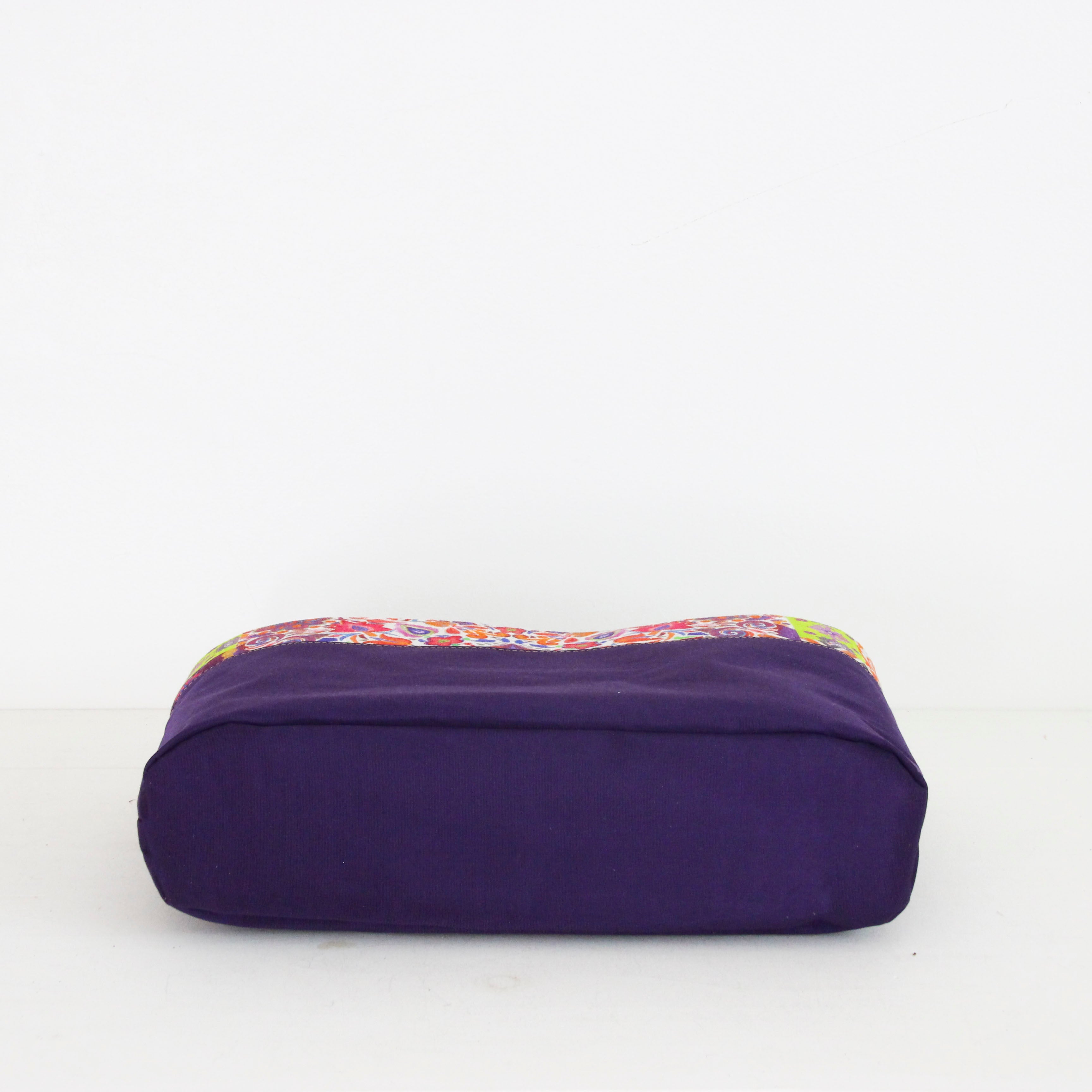 パッチワークカラフル / インナーバッグ /かごバッグ Mサイズ用/ XL