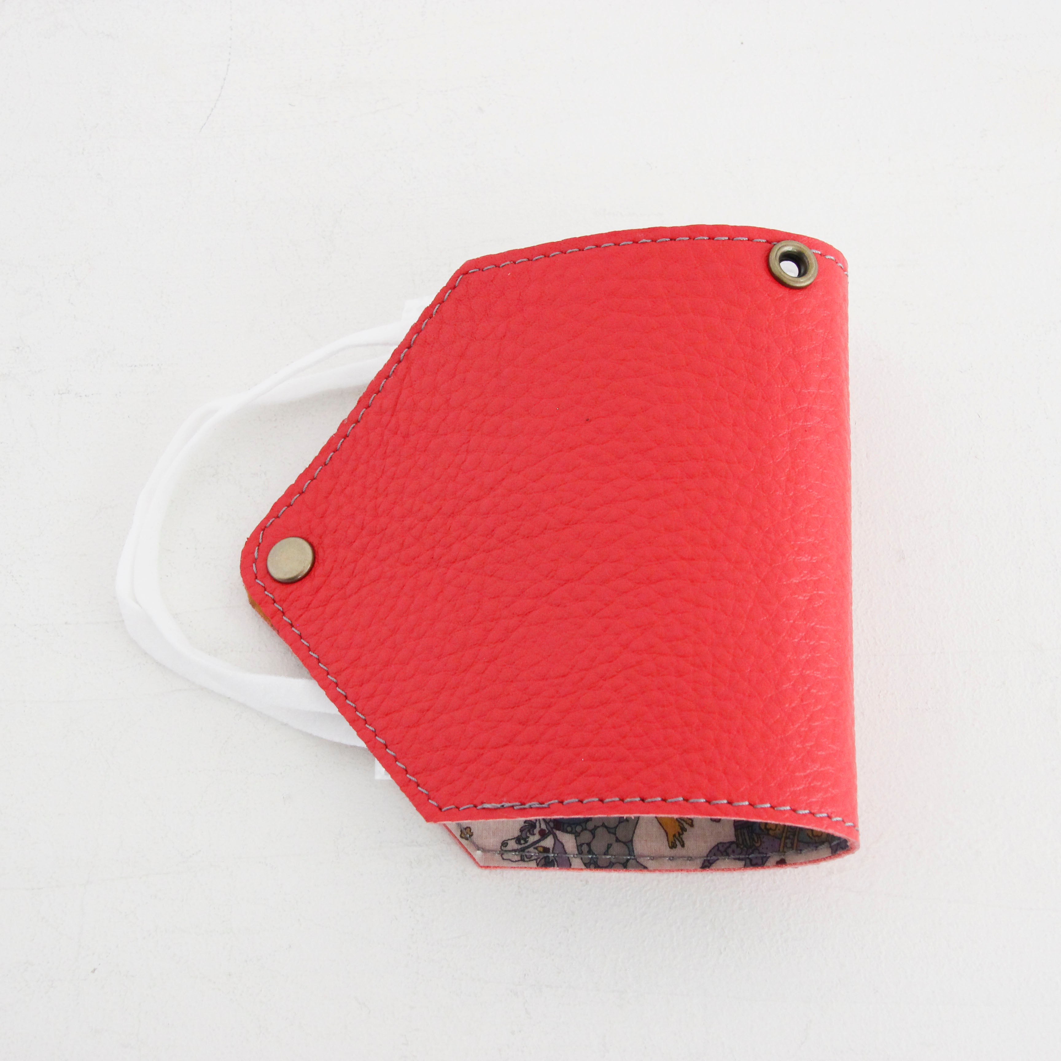 レッドレザー / マスクケース