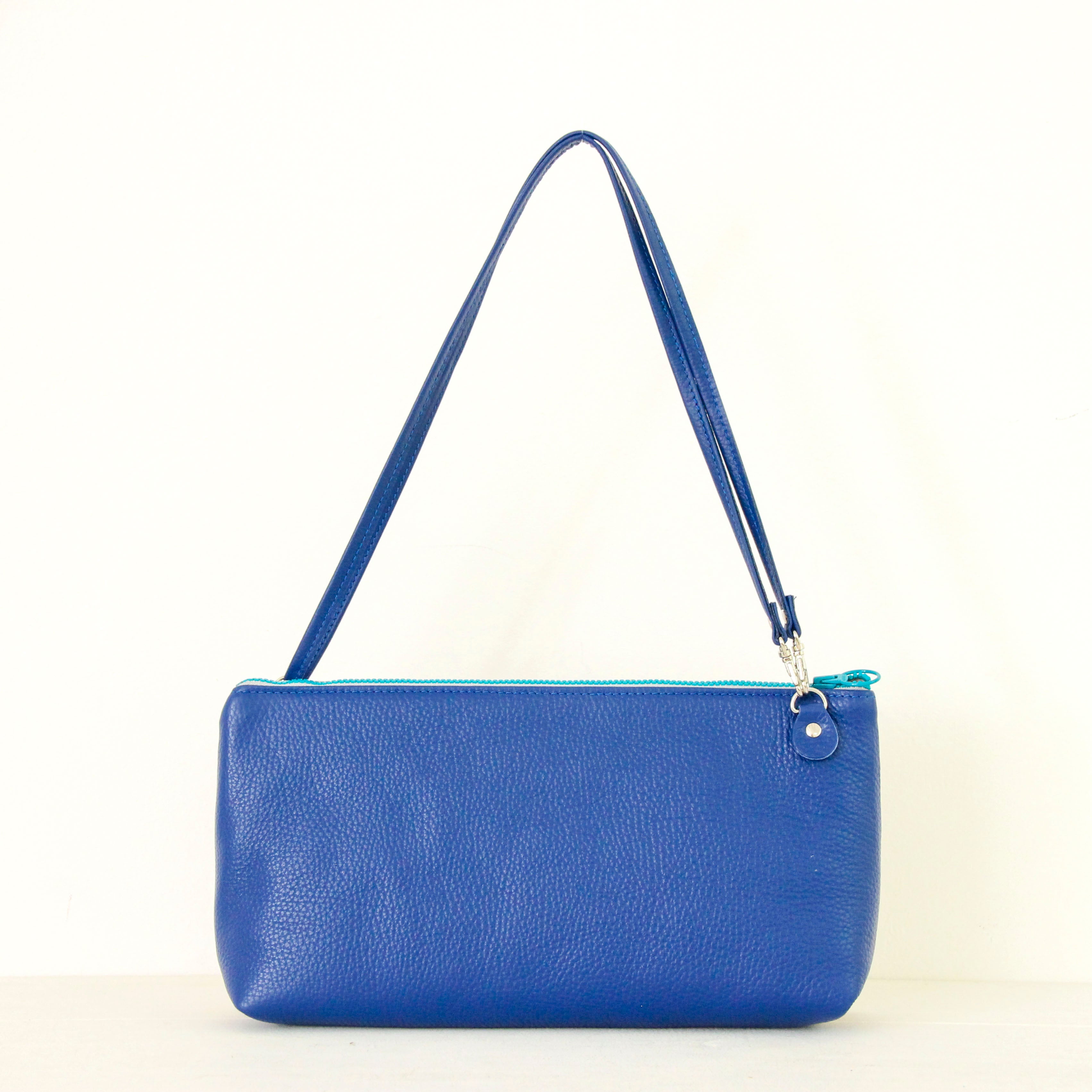 インディアンアニマル×ロイヤルブルーXL / フラットポシェット