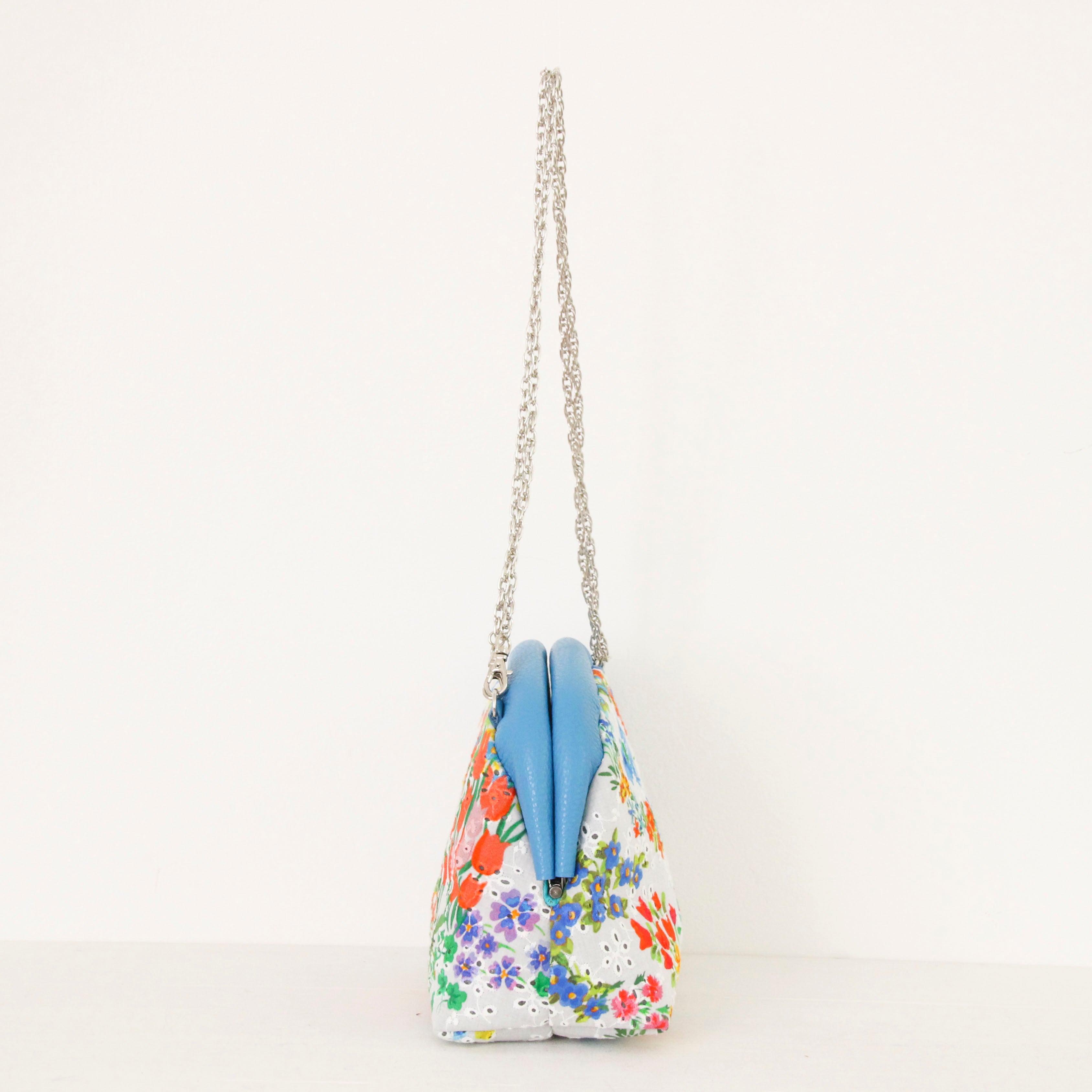 グッチフラワーレースXL / 口金ショルダーポーチM