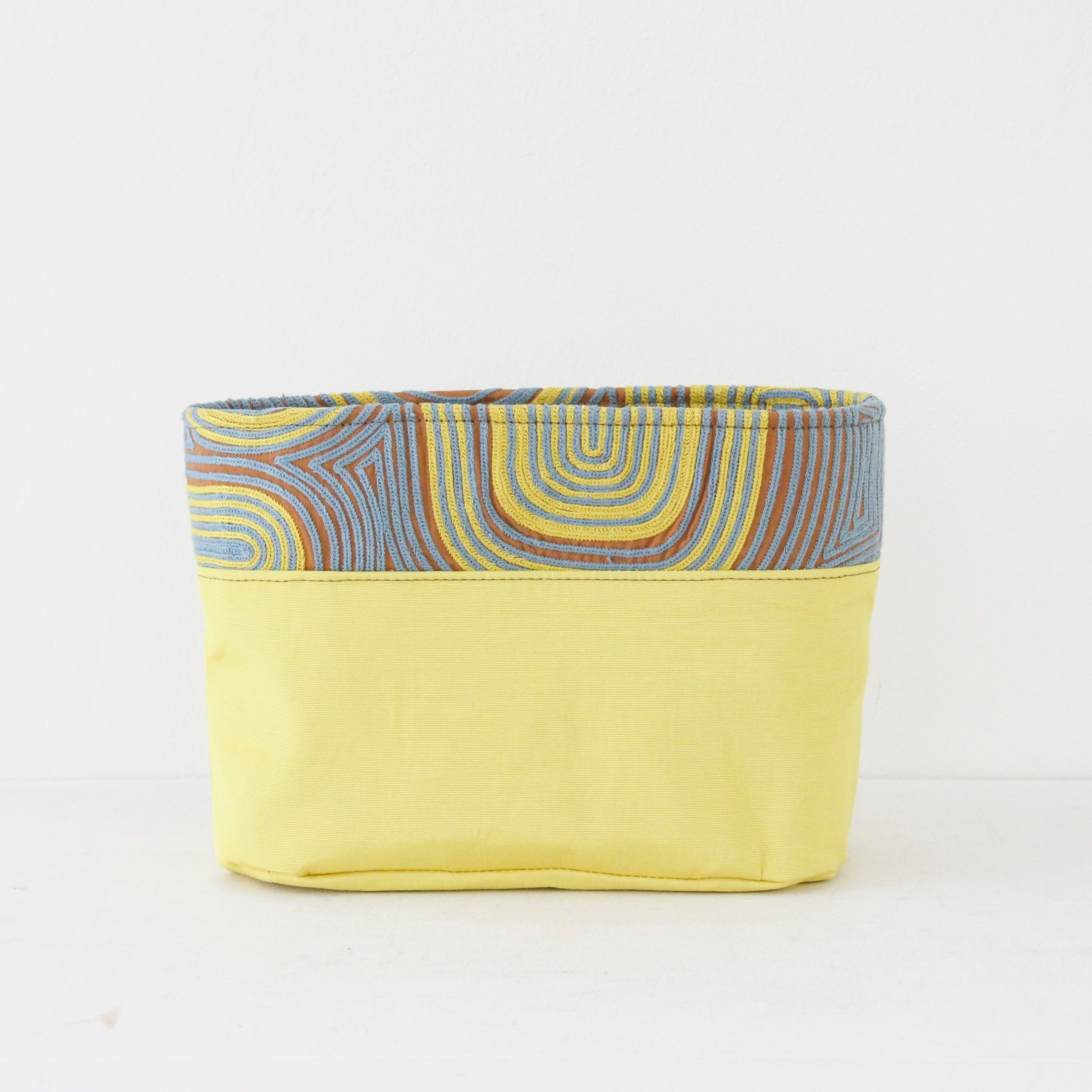 イエローブルーオーシャニー / インナーバッグ / かごバッグ Sサイズ用 / XXL