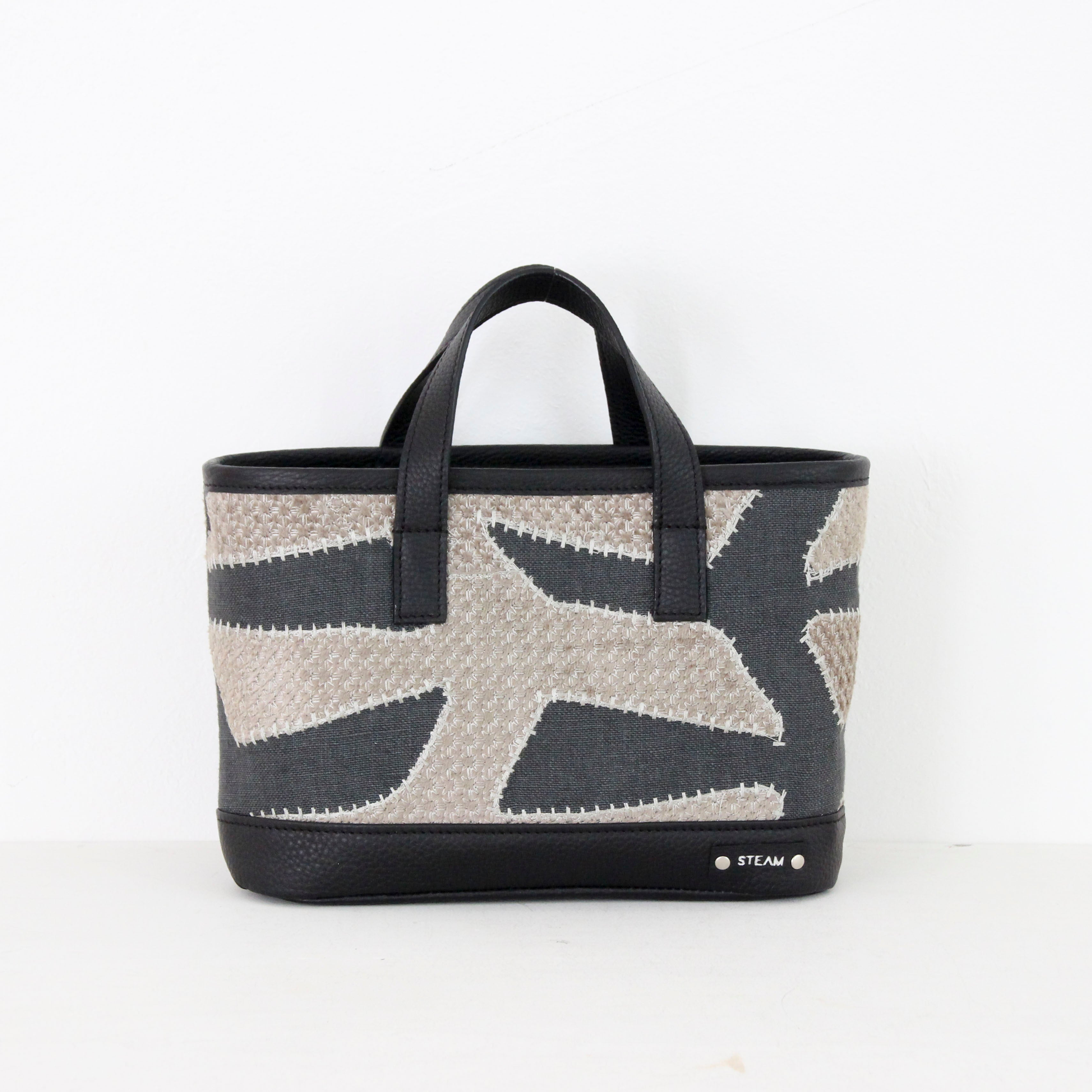 ベルベットアップリケグレー LXL / ノヴァトートS