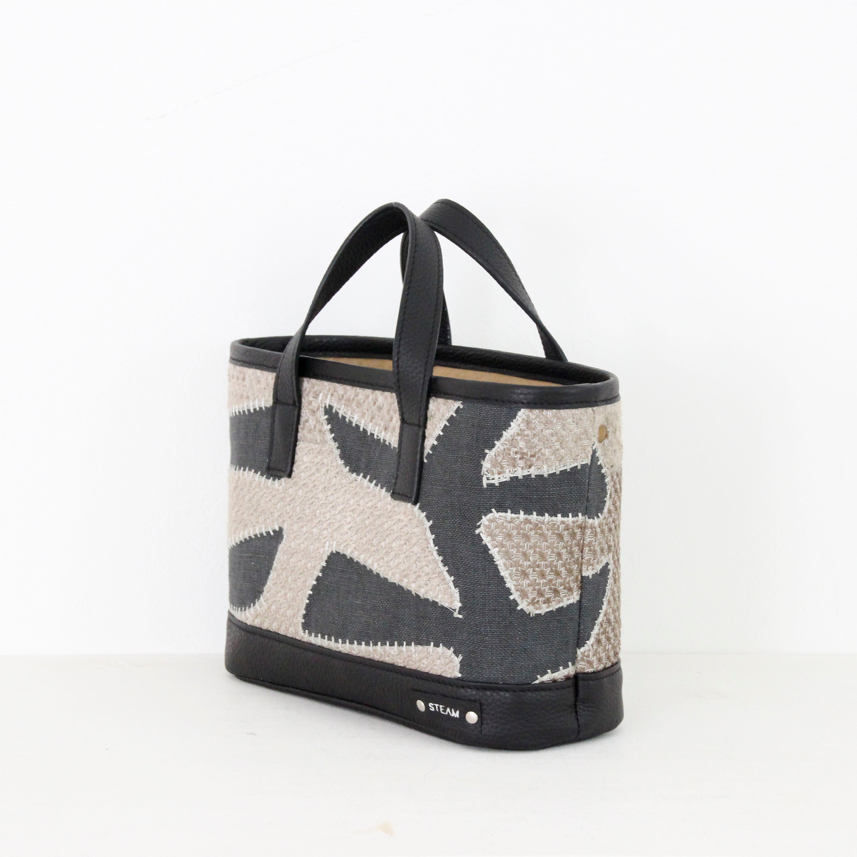 ベルベットアップリケグレー LXL / ノヴァトートS