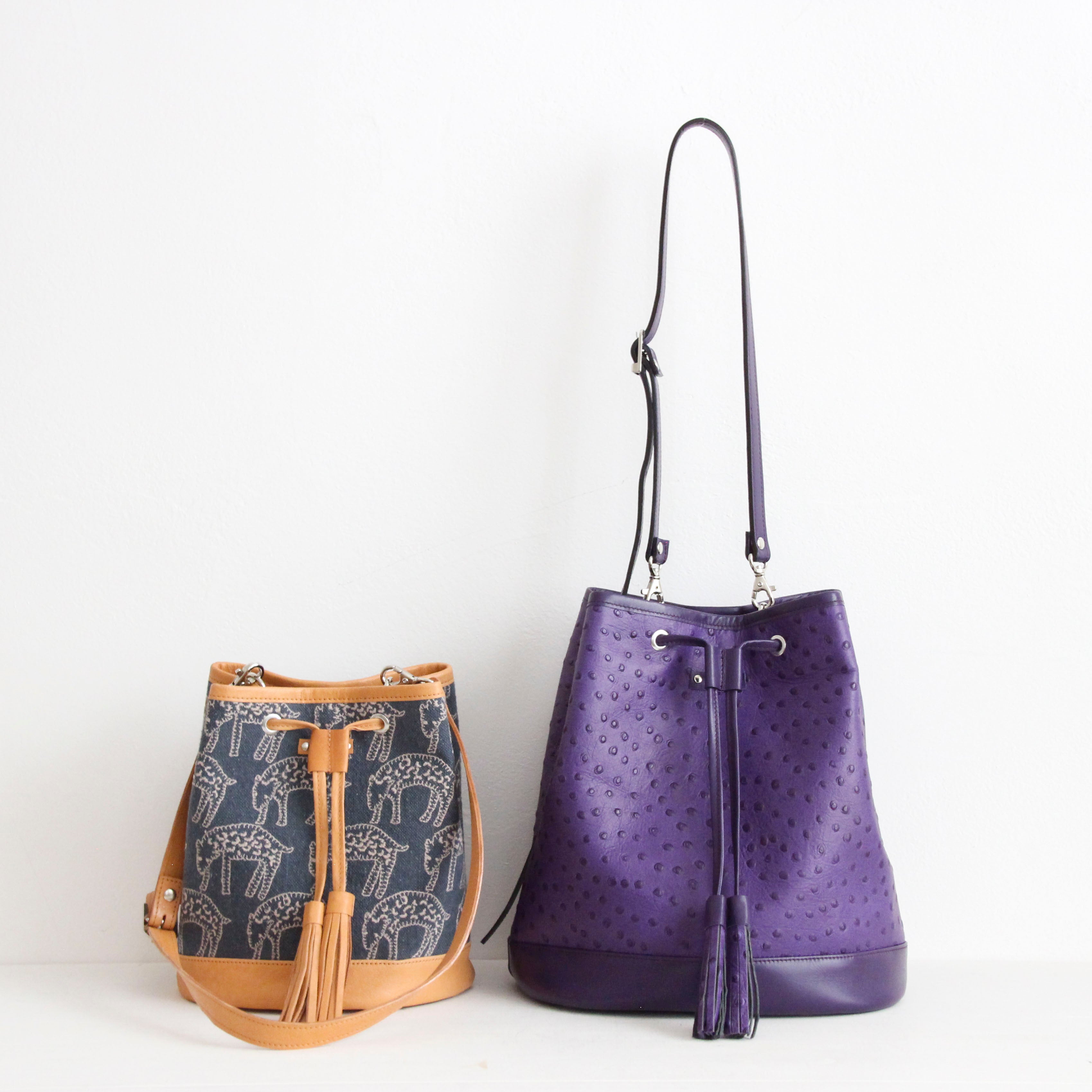 イエローブルーオーシャニー /バケットバッグS/XXL