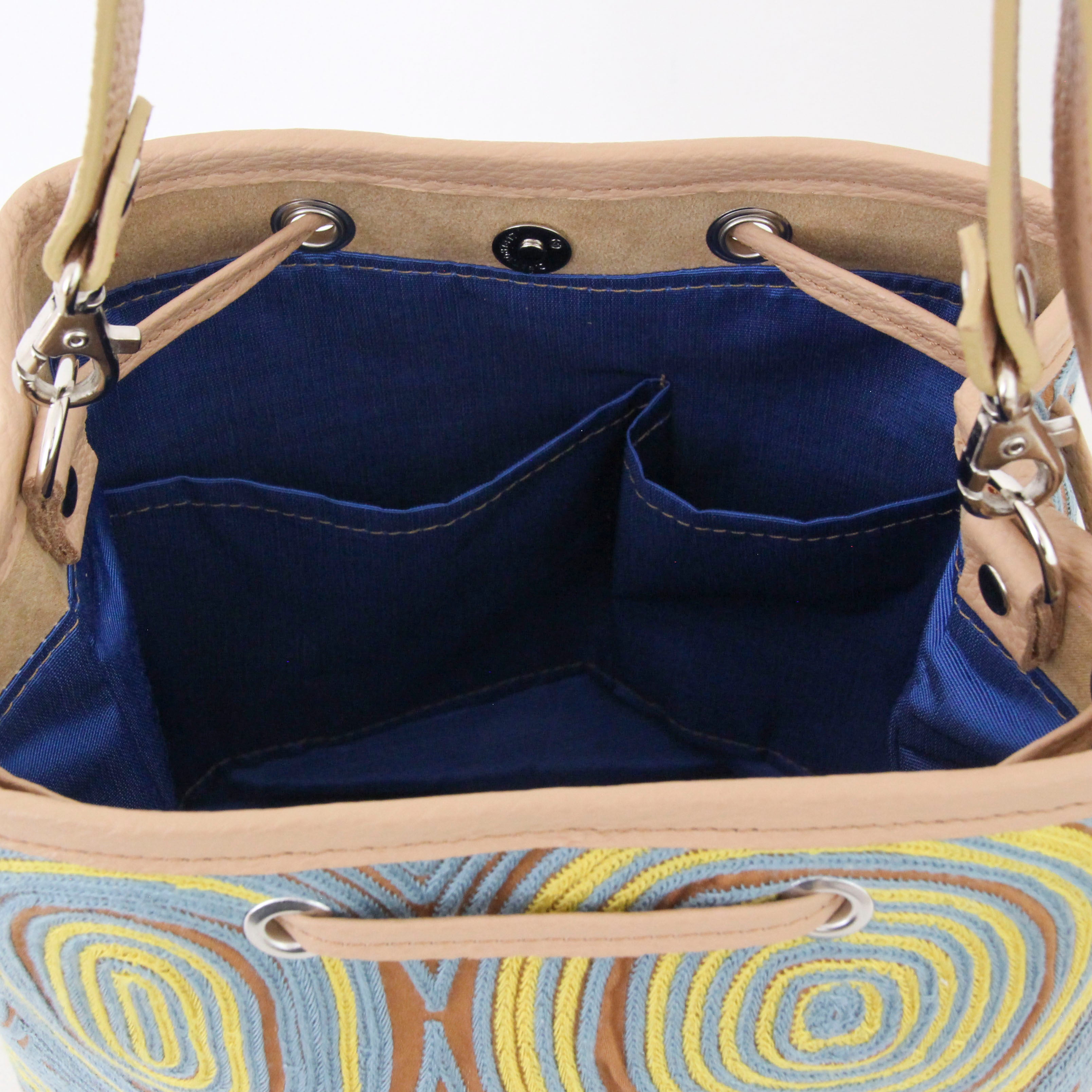 イエローブルーオーシャニー /バケットバッグS/XXL