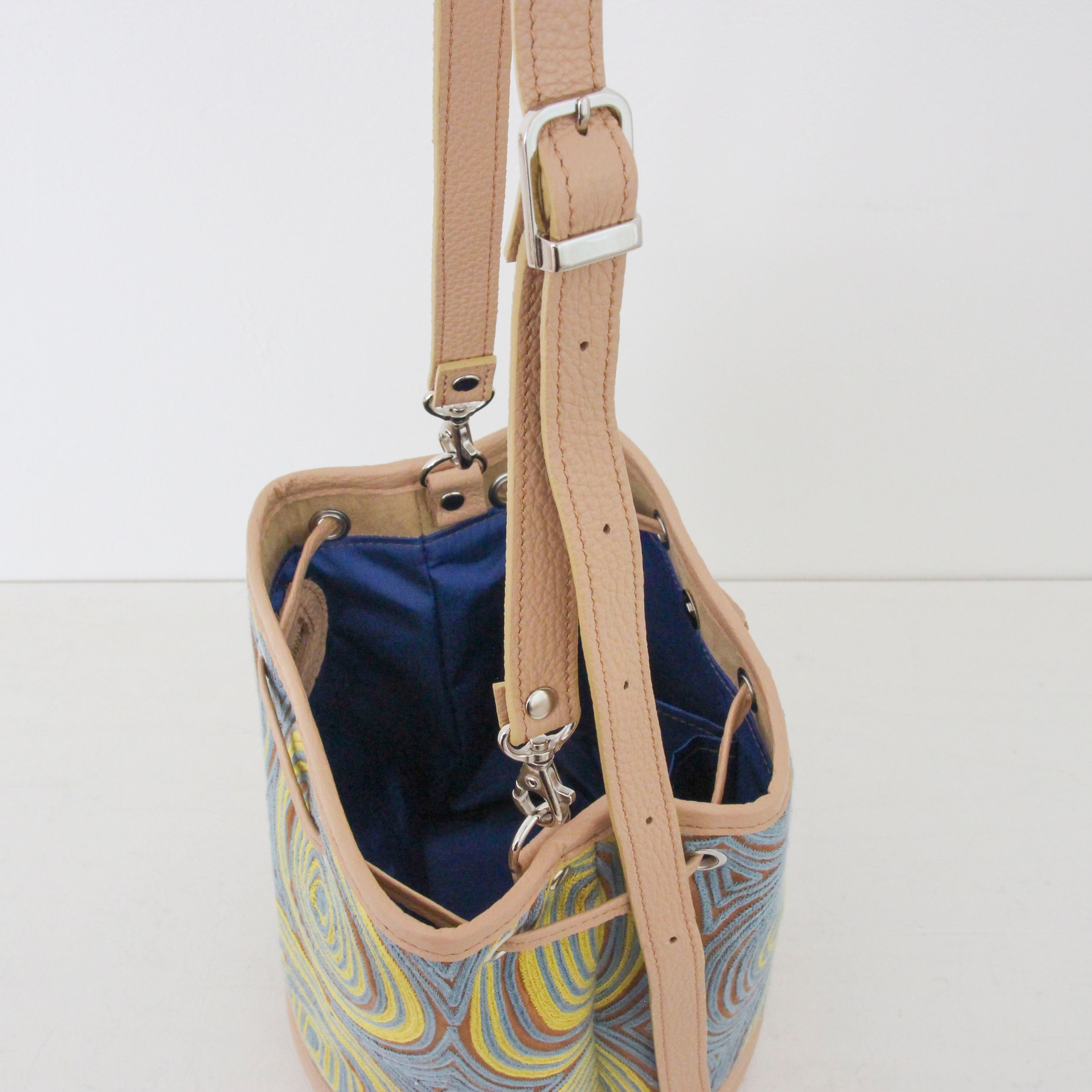 イエローブルーオーシャニー /バケットバッグS/XXL