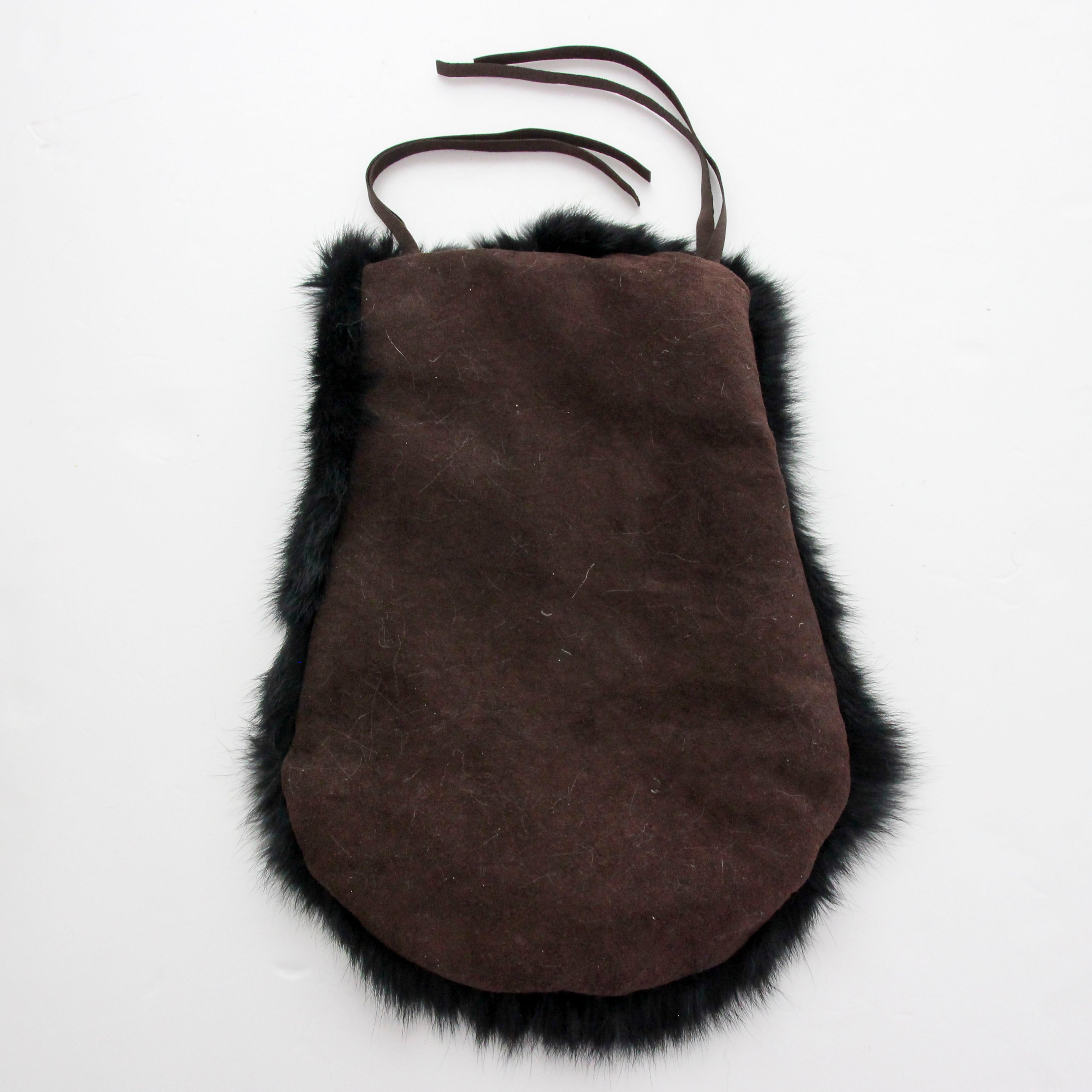 ラビット ブラック / ファーフラップ M