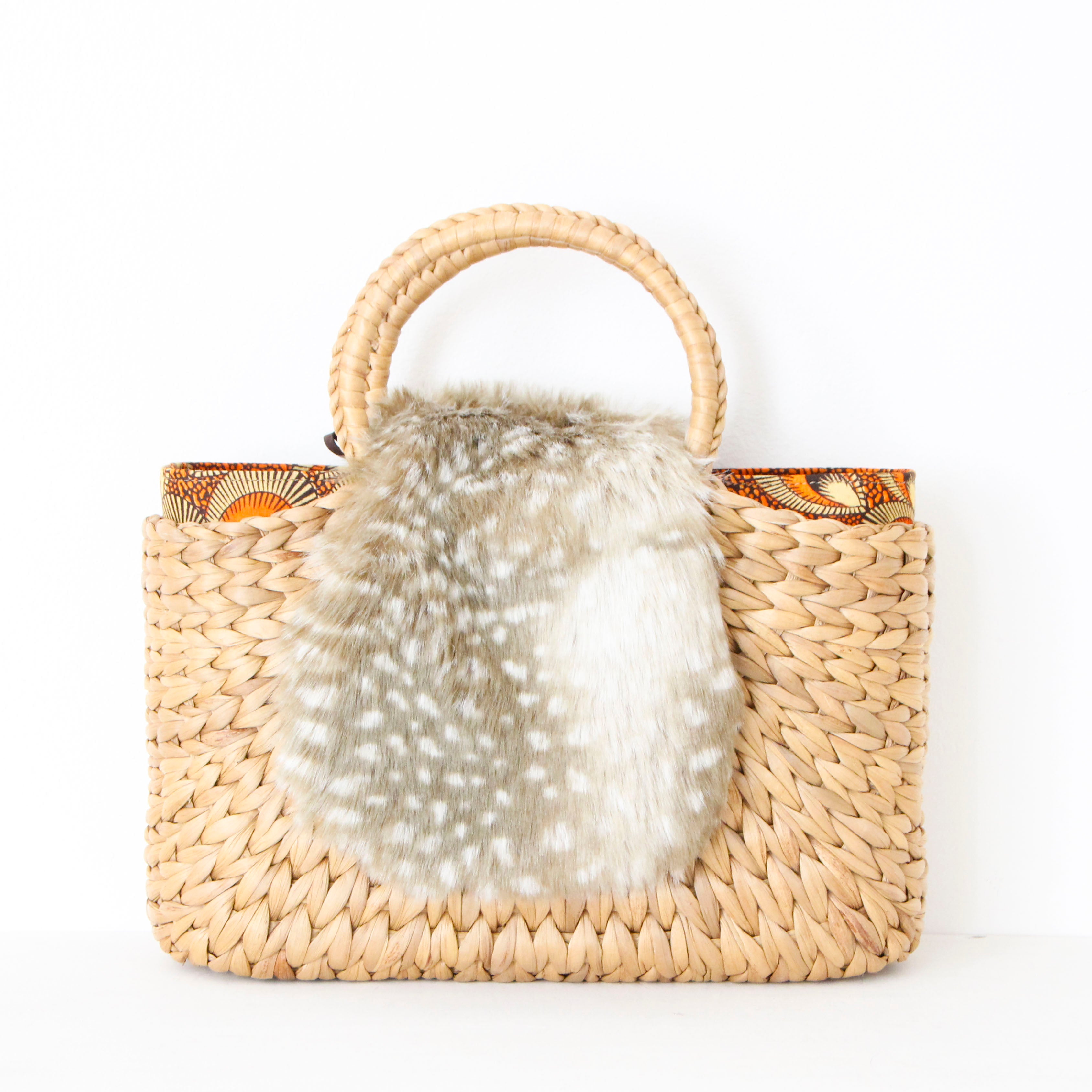 バンビ グレージュ / エコファーフラップM