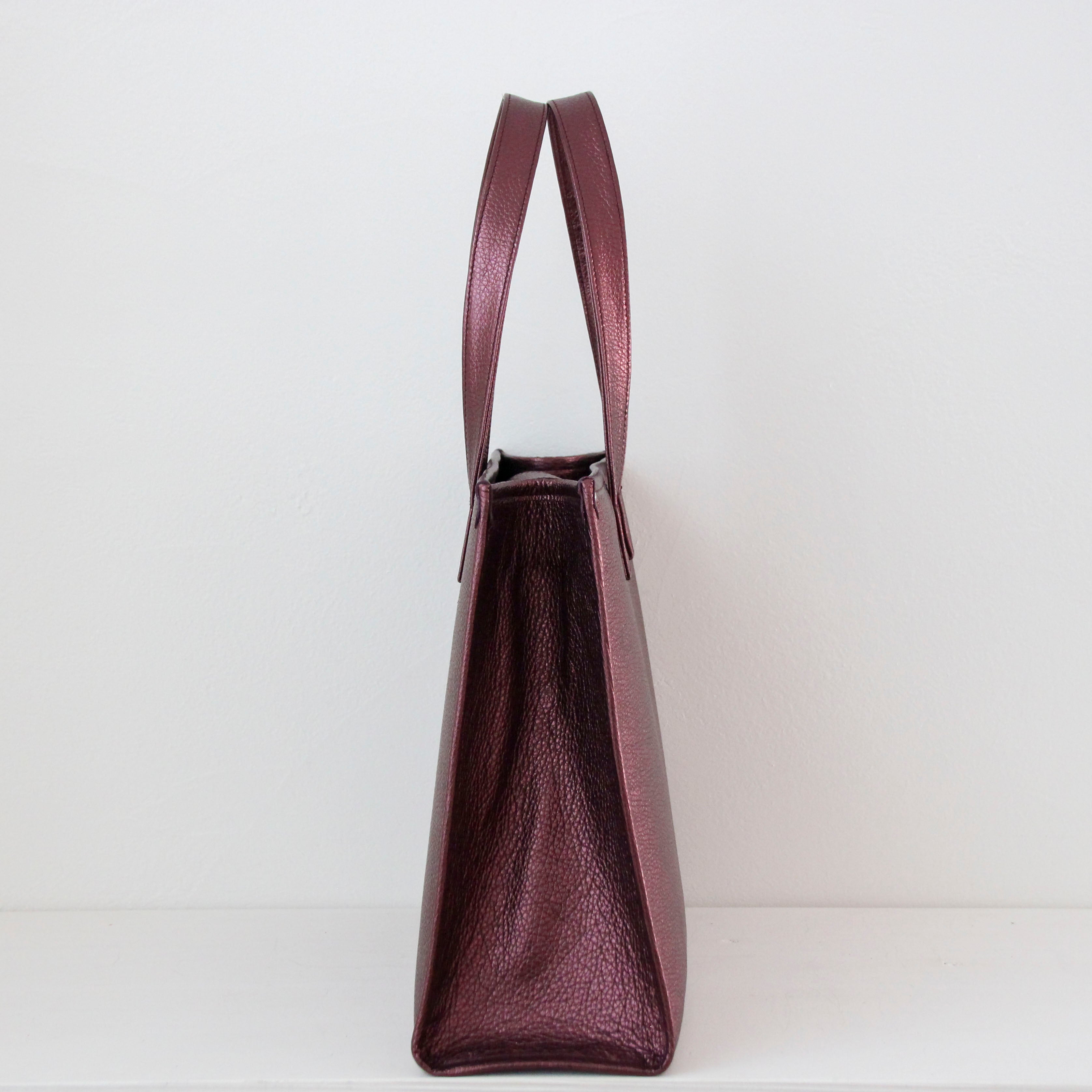 アメジストシマ― LXL / バーティカルトート ワイドL