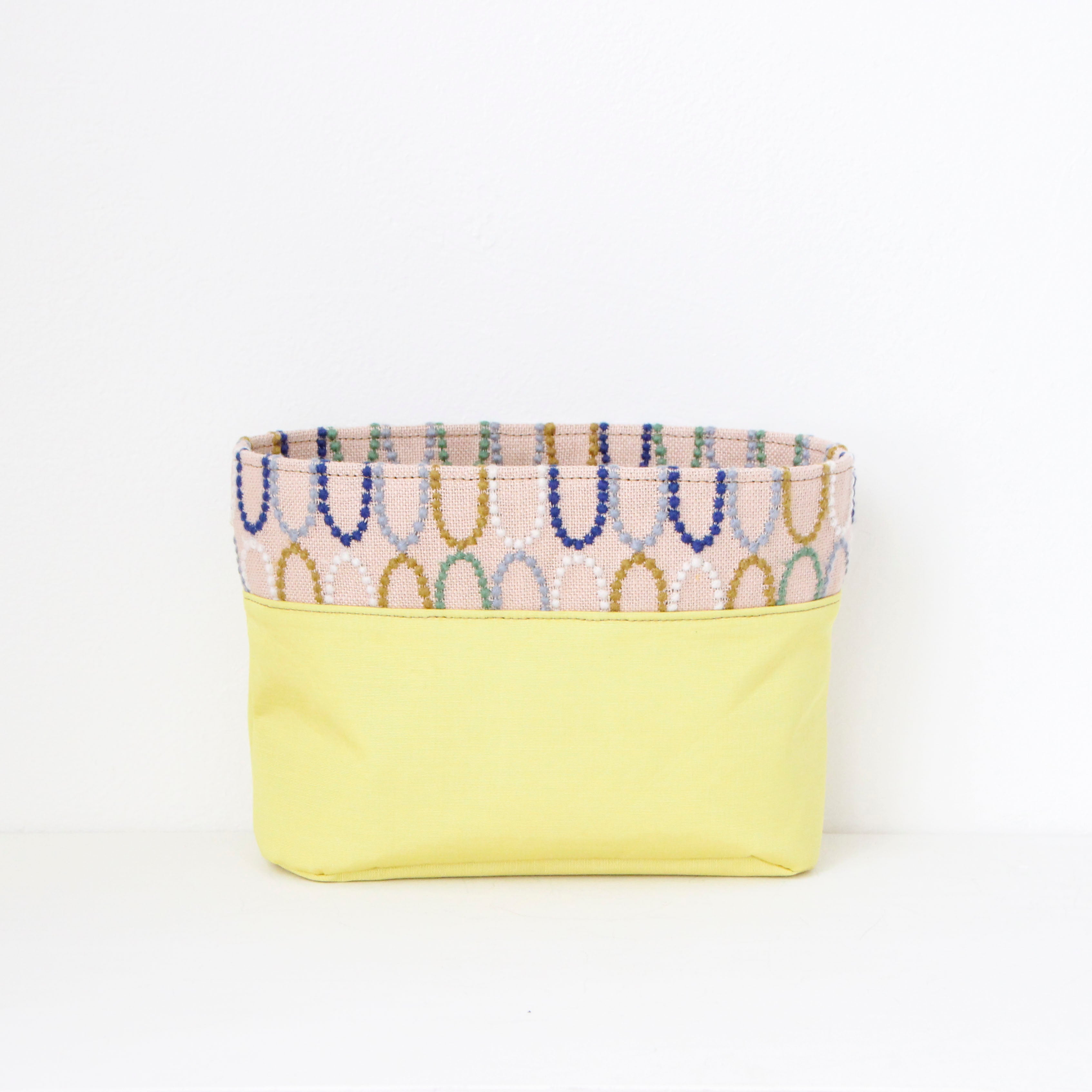 mina's オーバルピンク SXL / インナーバッグ / かごバッグ Sサイズ用