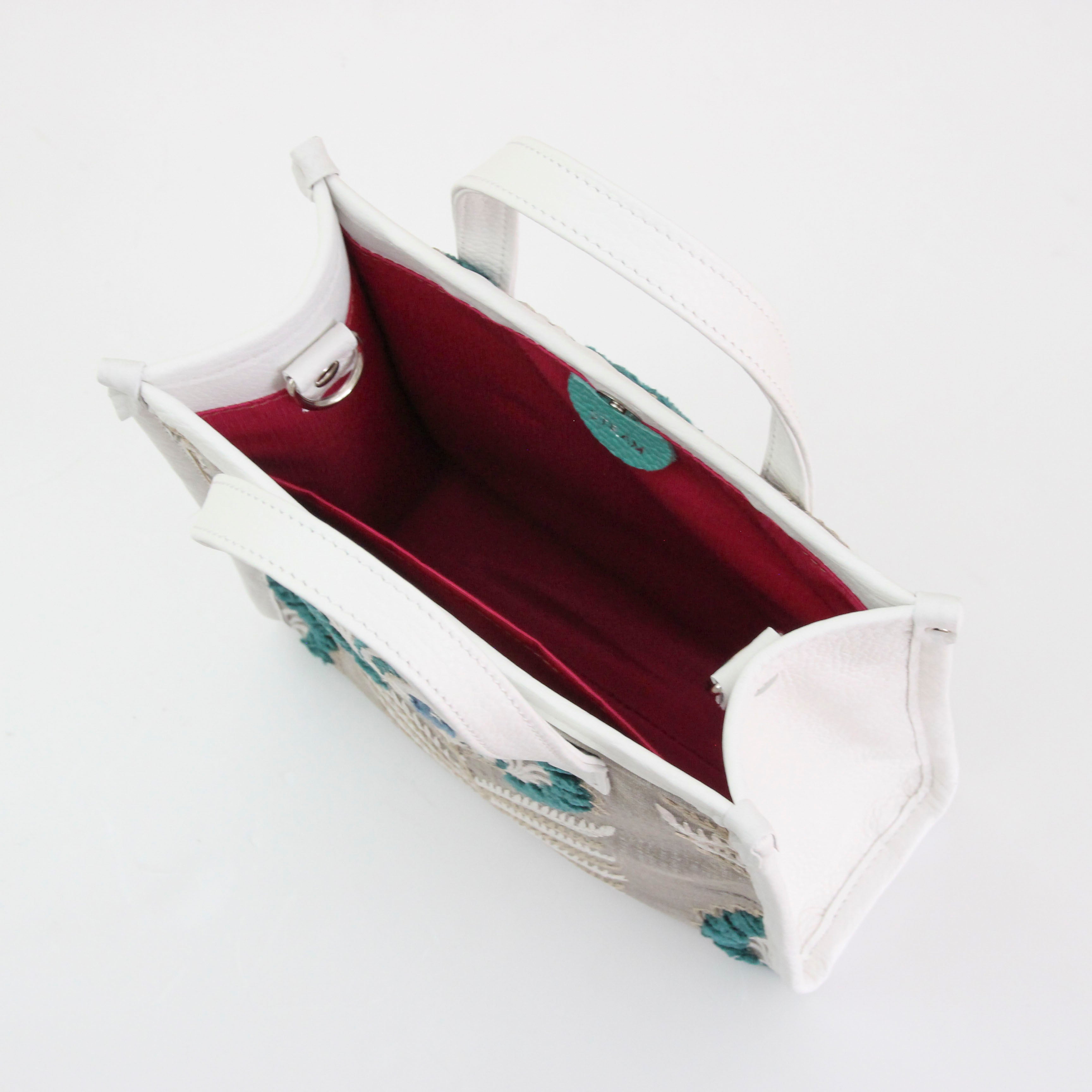 ターコイズピーコックフェザー XL ×ピュアホワイト / バーティカルトート トールS