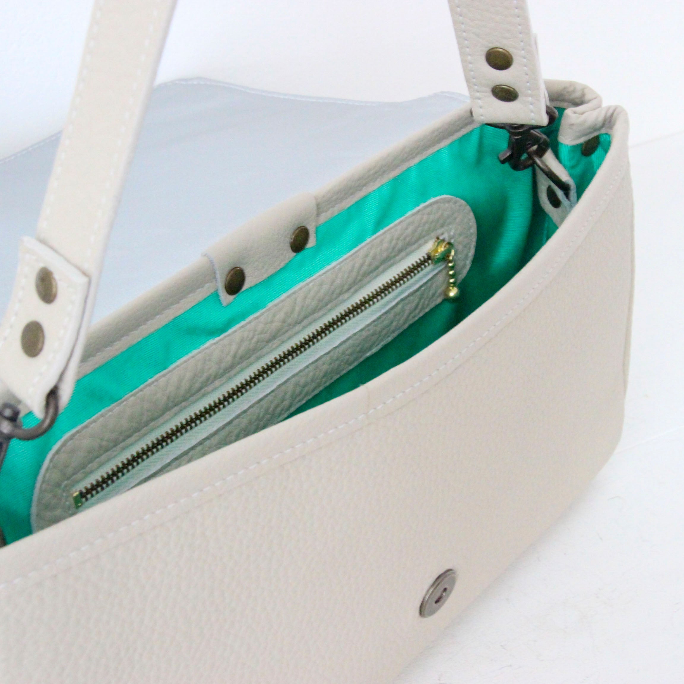 オレンジフラワーシルク / 3wayバッグ Sサイズ