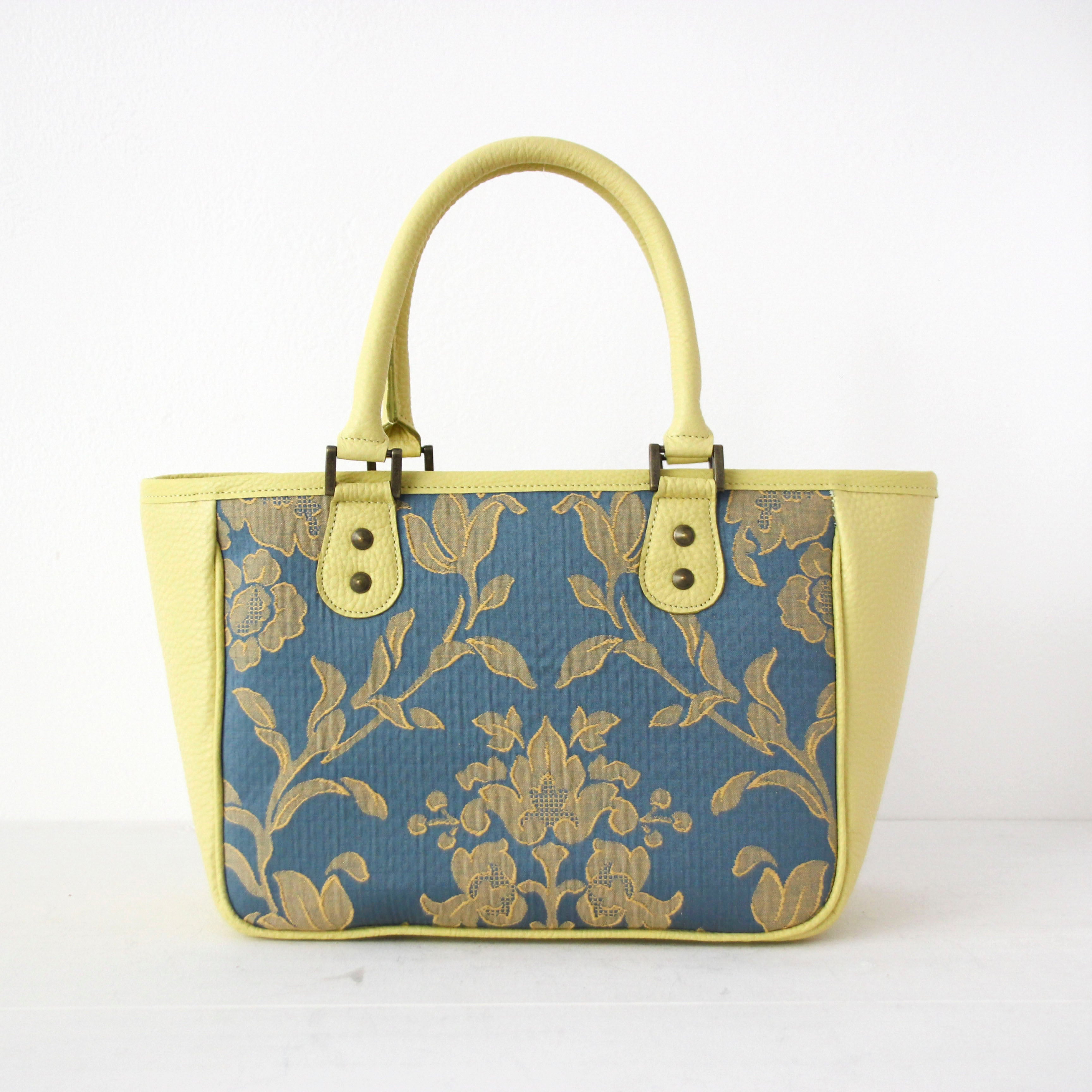 ブルーXイエローダマスク /  トートバッグS