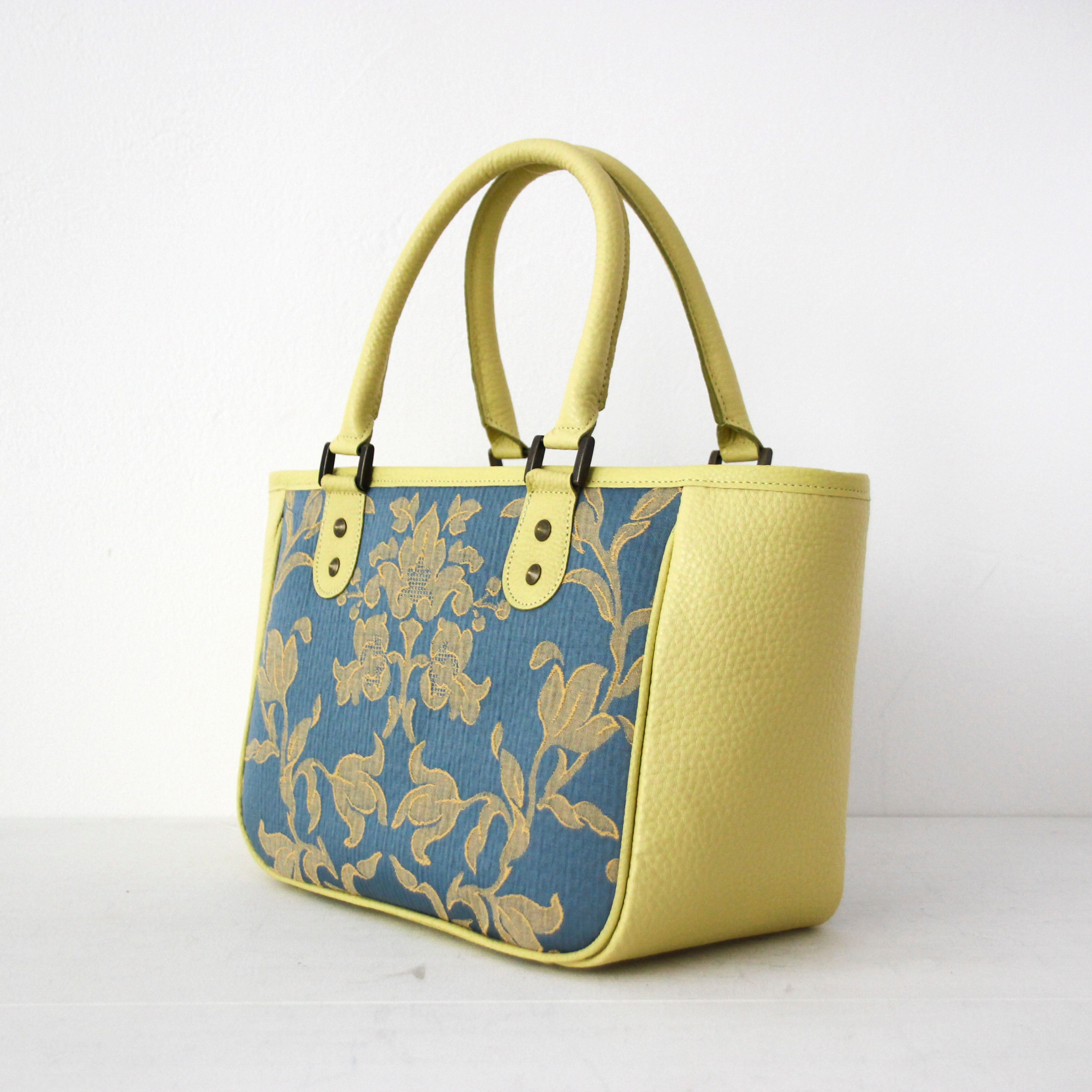 ブルーXイエローダマスク /  トートバッグS