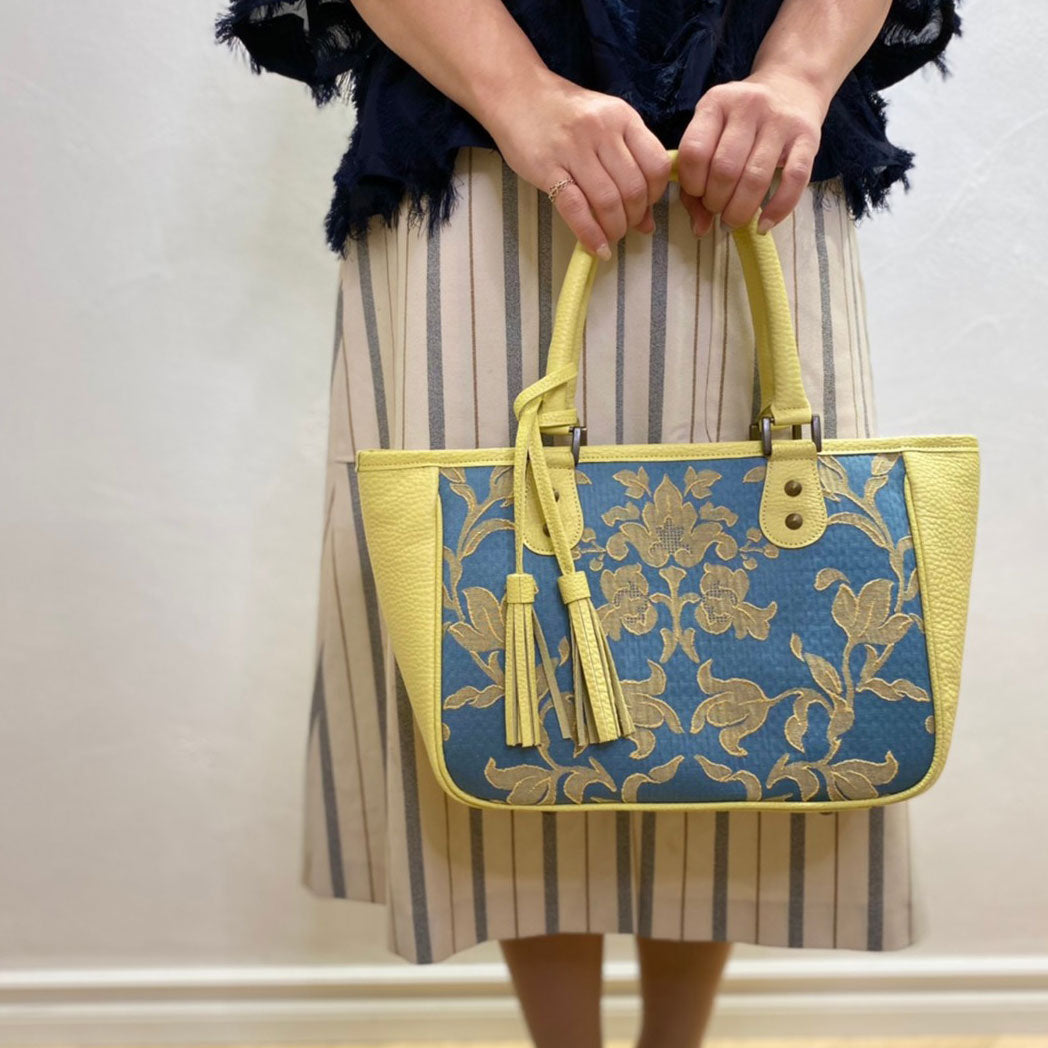 ブルーXイエローダマスク /  トートバッグS