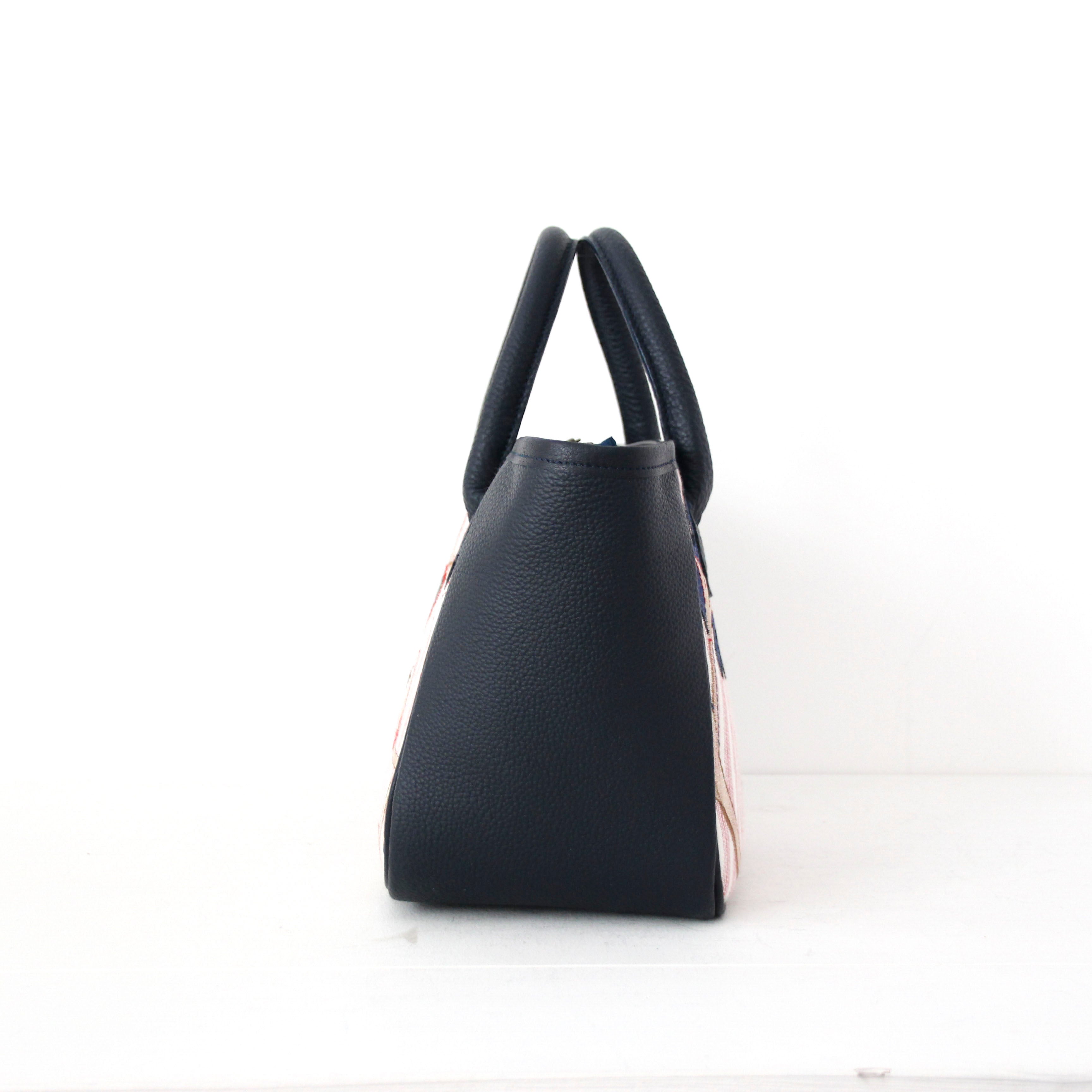 ボタニカルレッドストライプ /  トートバッグSS