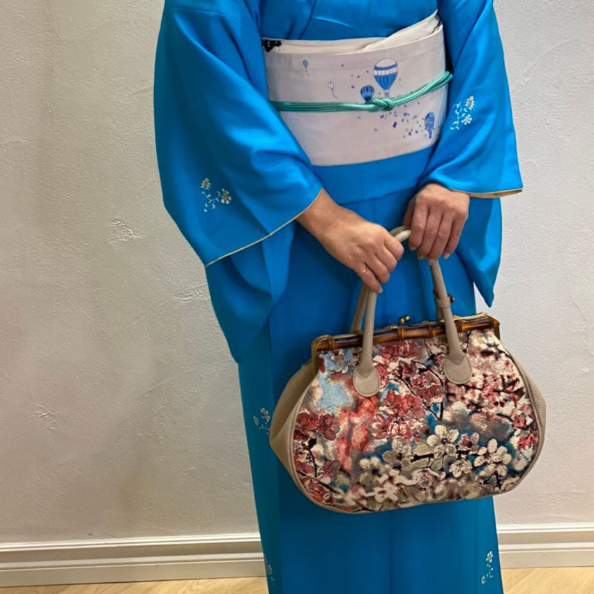 ゴルティエチェリーブロッサム LXL /  バンブーがま口M