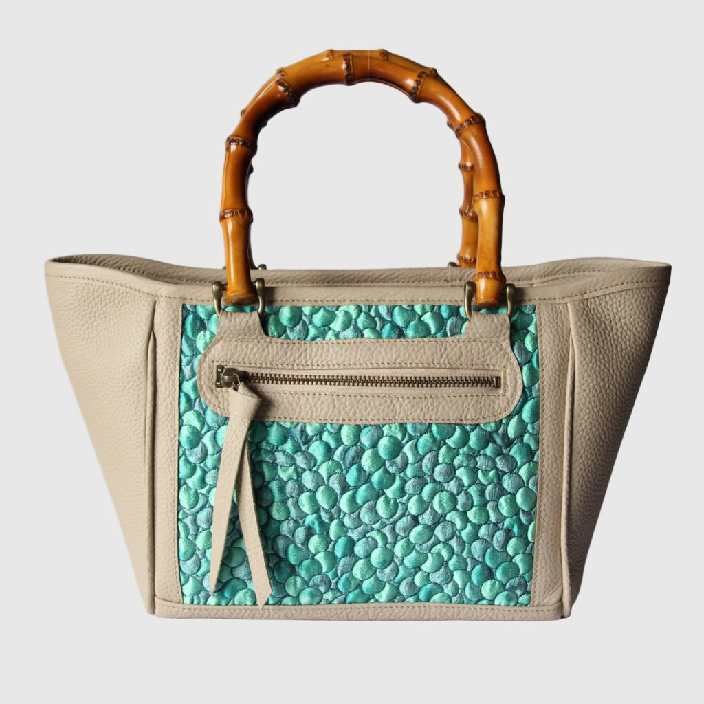 イタリアングリーンバルーン / バンブートートバッグ