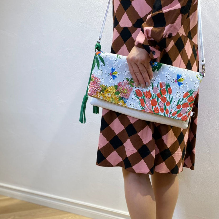 グッチフラワーレース / マルチウェイポシェット