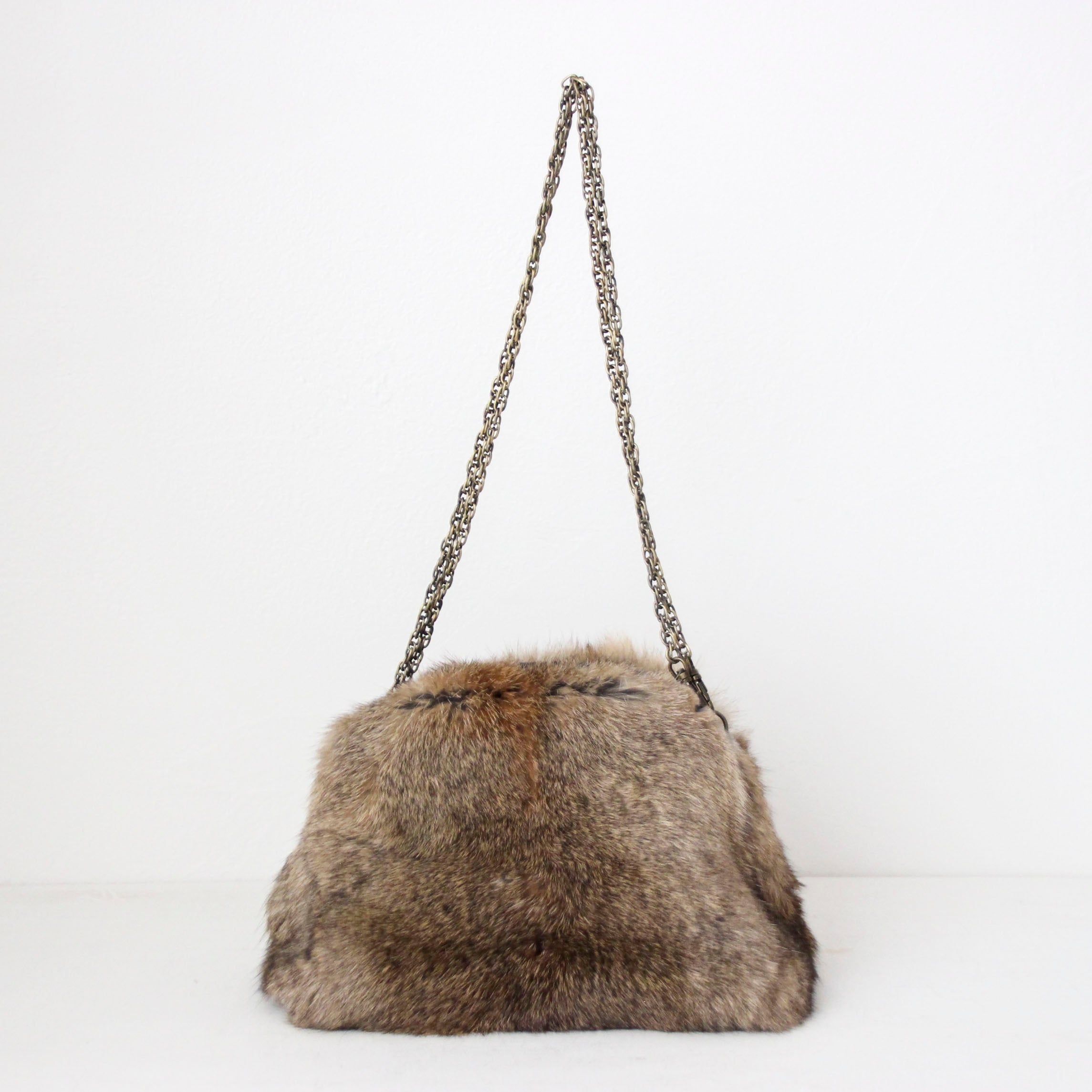 ブラウンラビット / 口金ショルダーポーチS