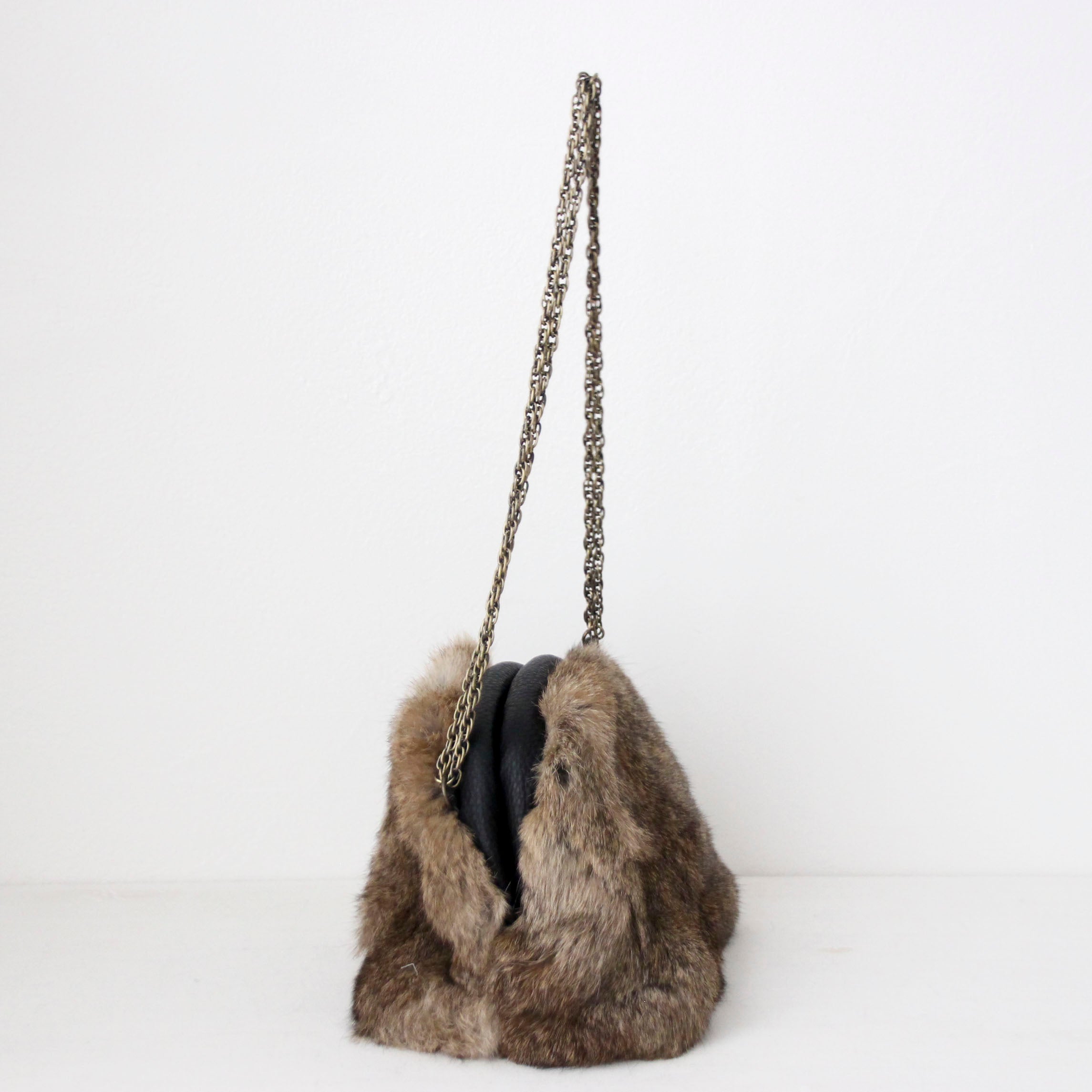 ブラウンラビット / 口金ショルダーポーチS