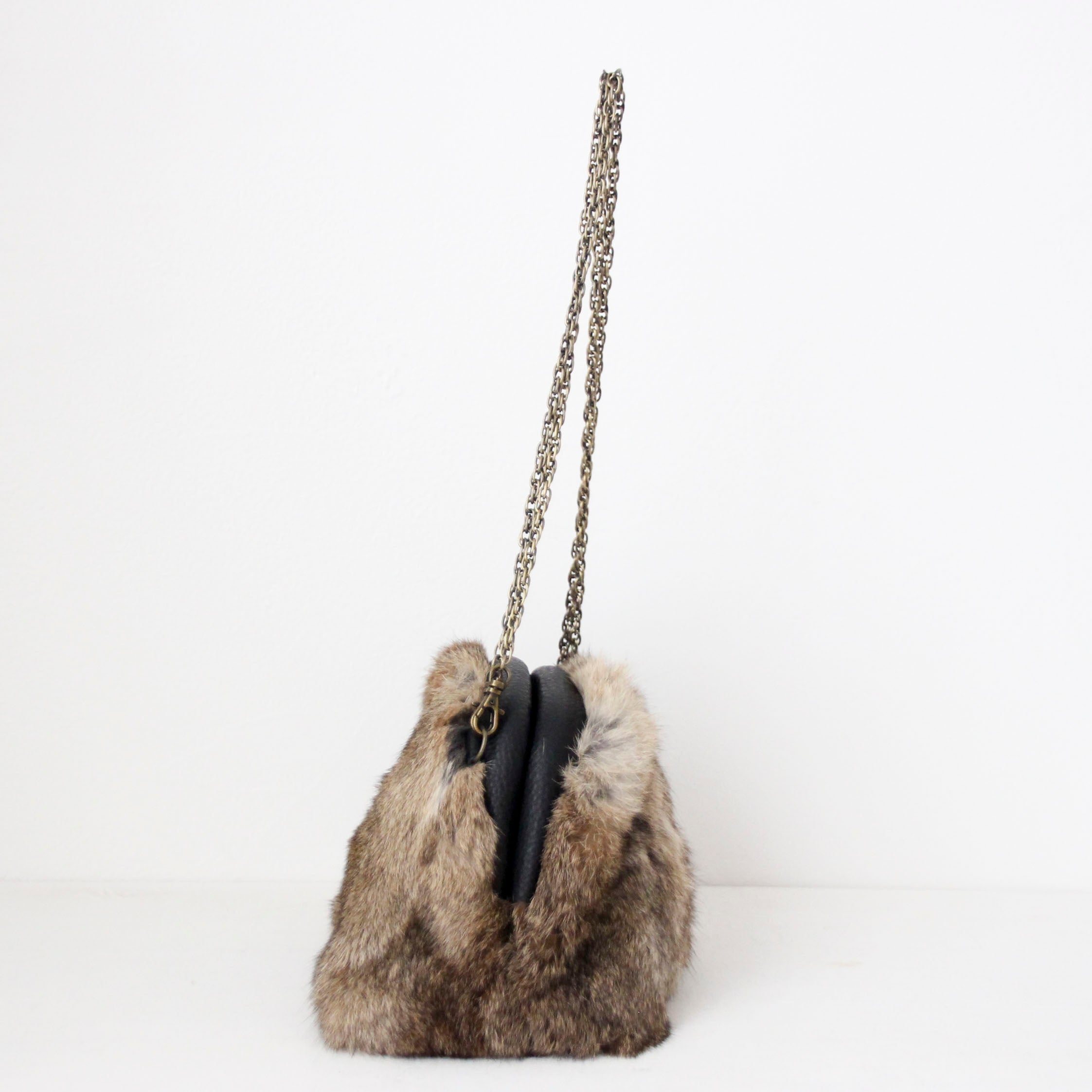 ブラウンラビット / 口金ショルダーポーチS