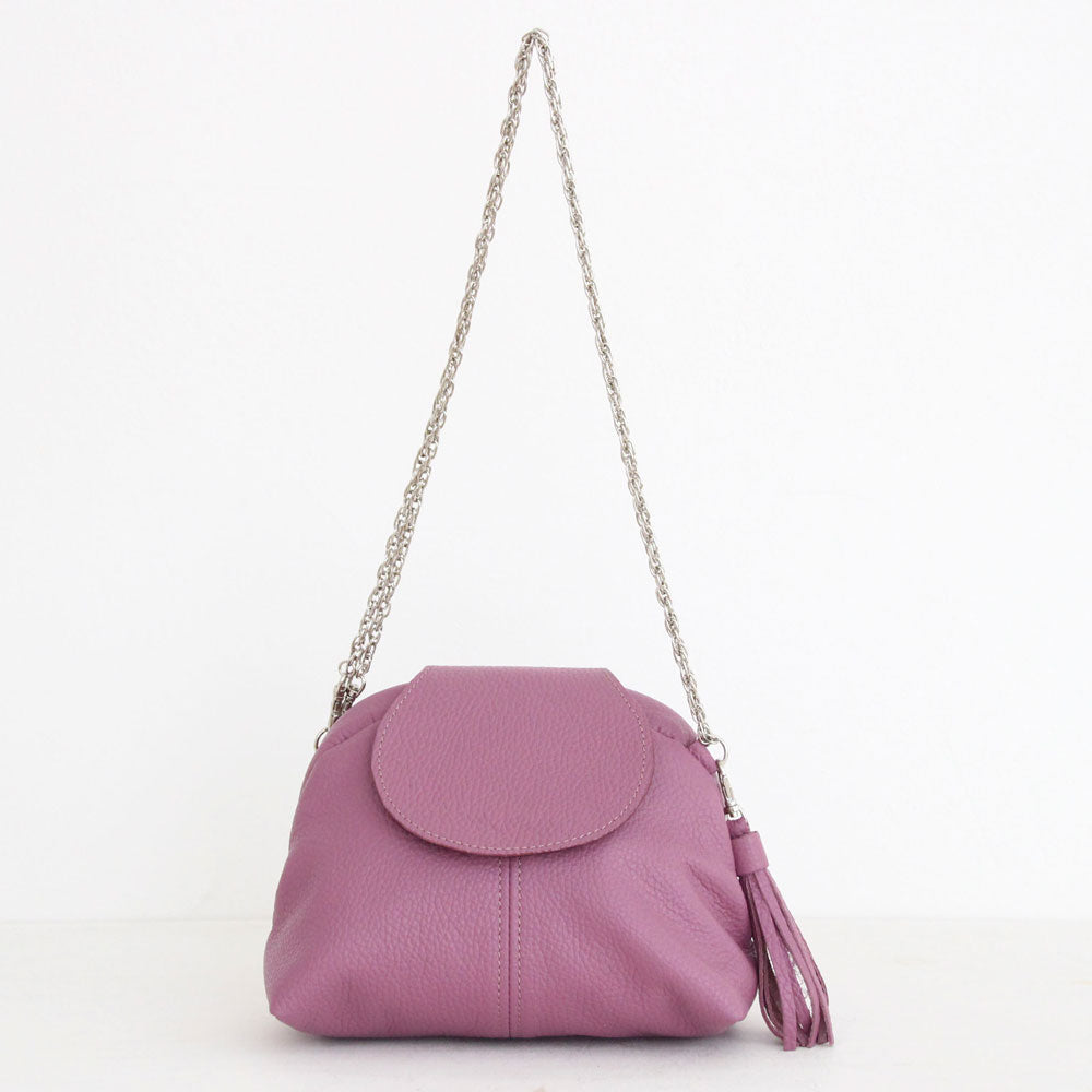 ライラック / 口金レザーポシェットS