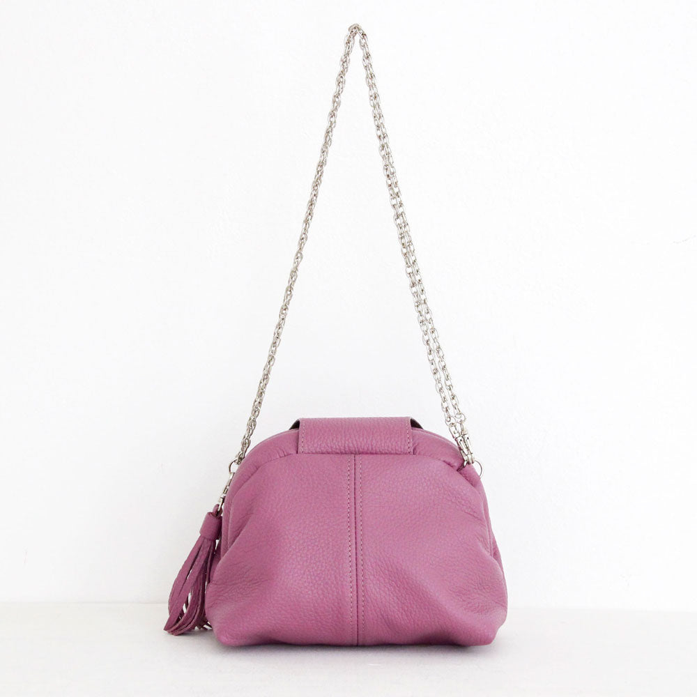 ライラック / 口金レザーポシェットS