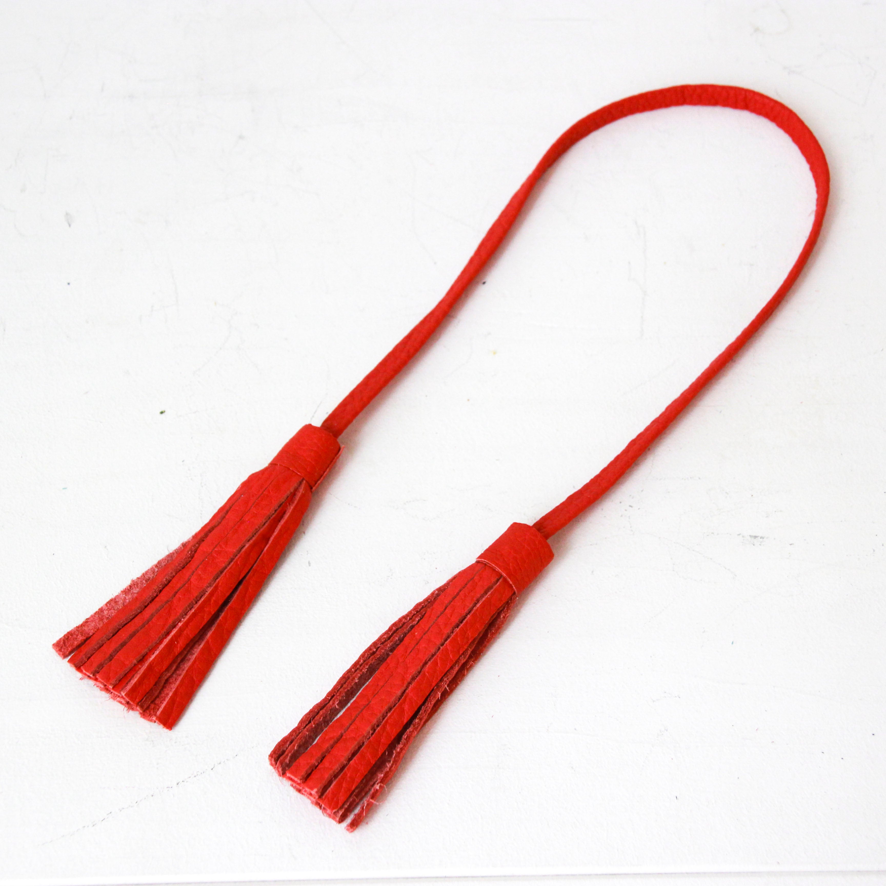 ブラッドオレンジ / レザータッセル