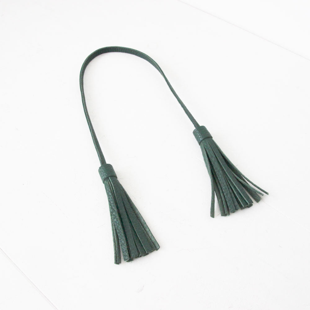 ディープグリーン / レザータッセル