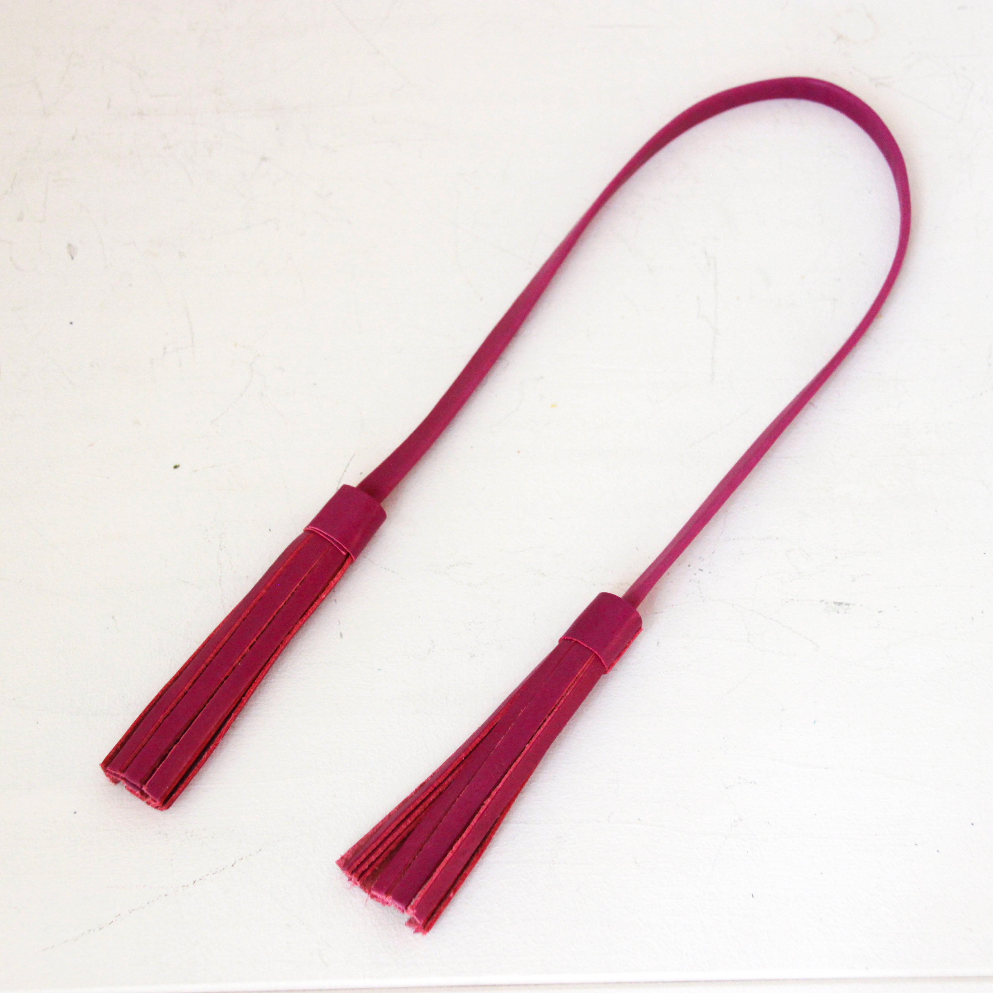 マゼンタピンク / レザータッセル