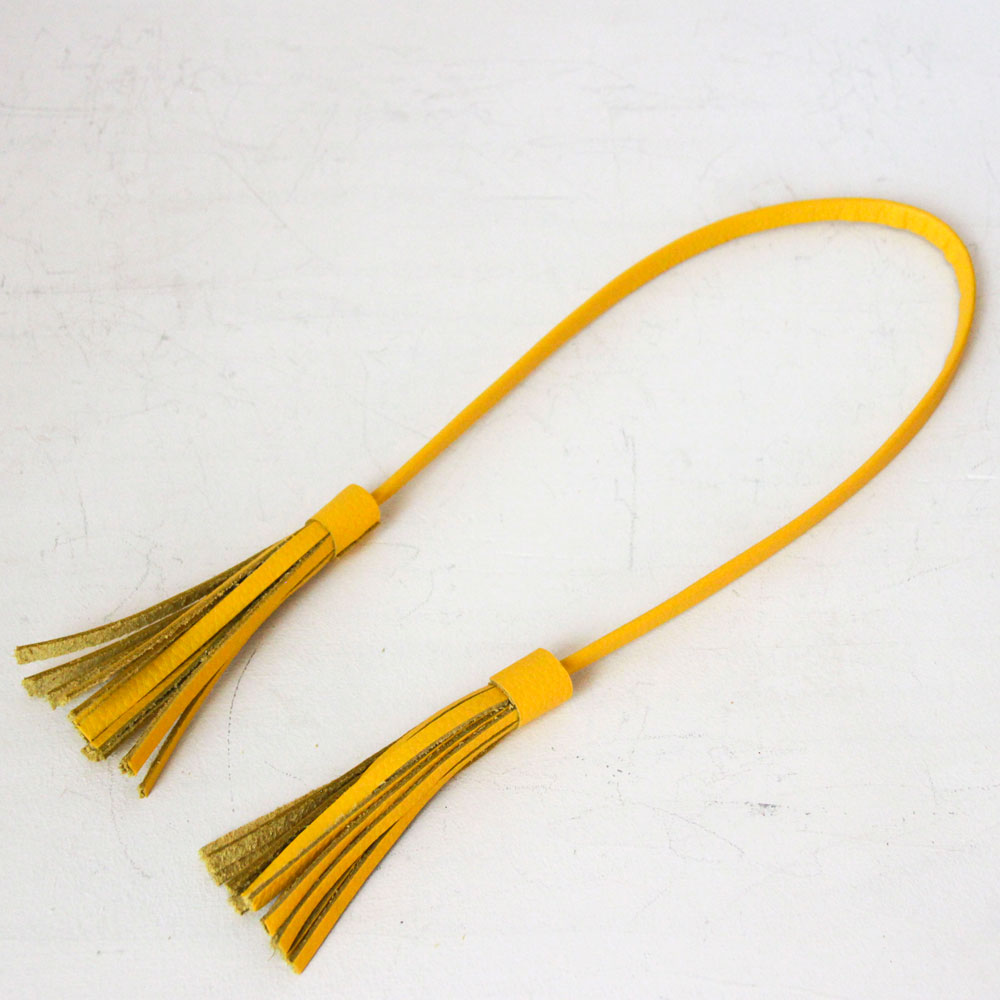 イエロー / レザータッセル