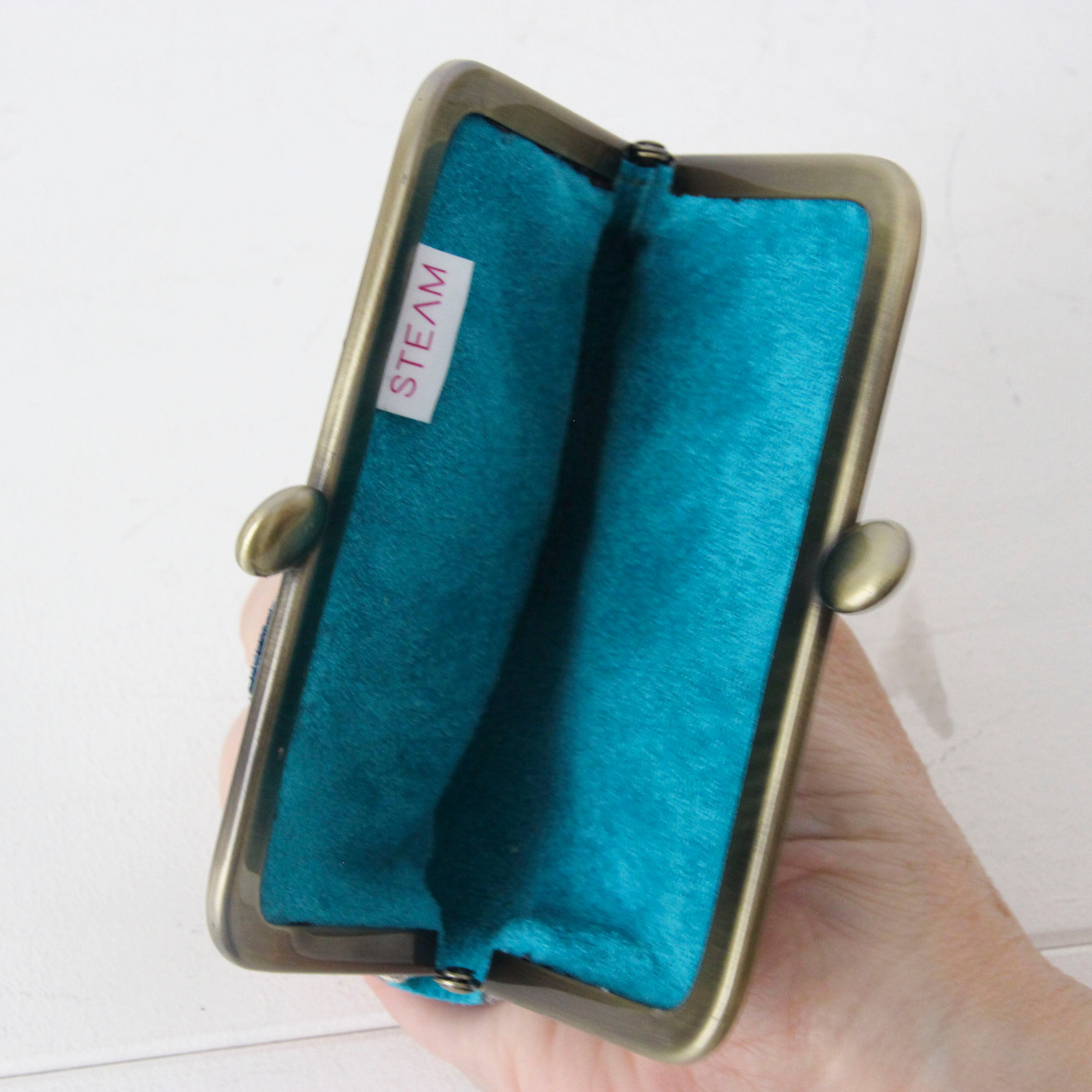 カッパーホワイトスネイクレザー / カードケース