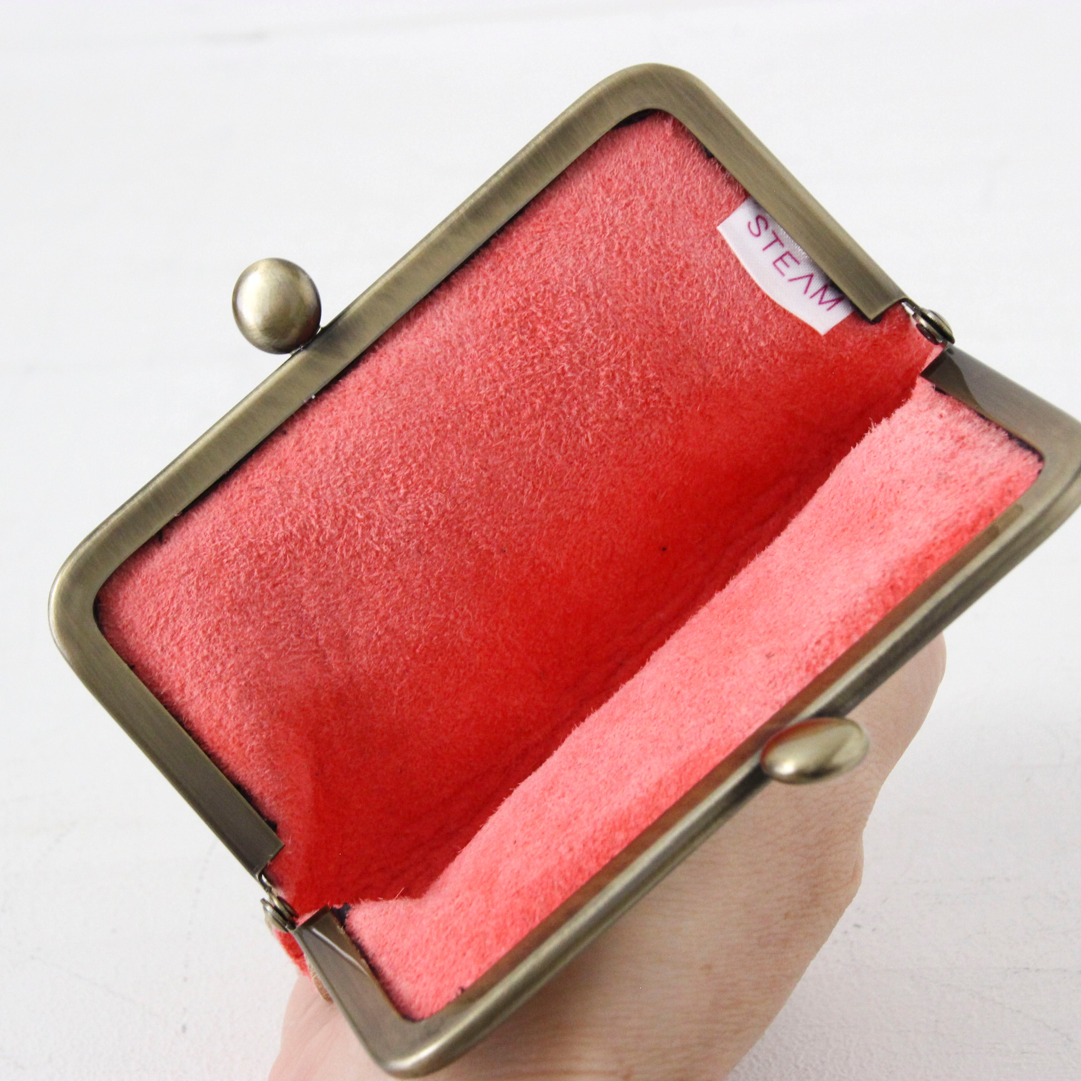 シルバーボーダーレザー / カードケース