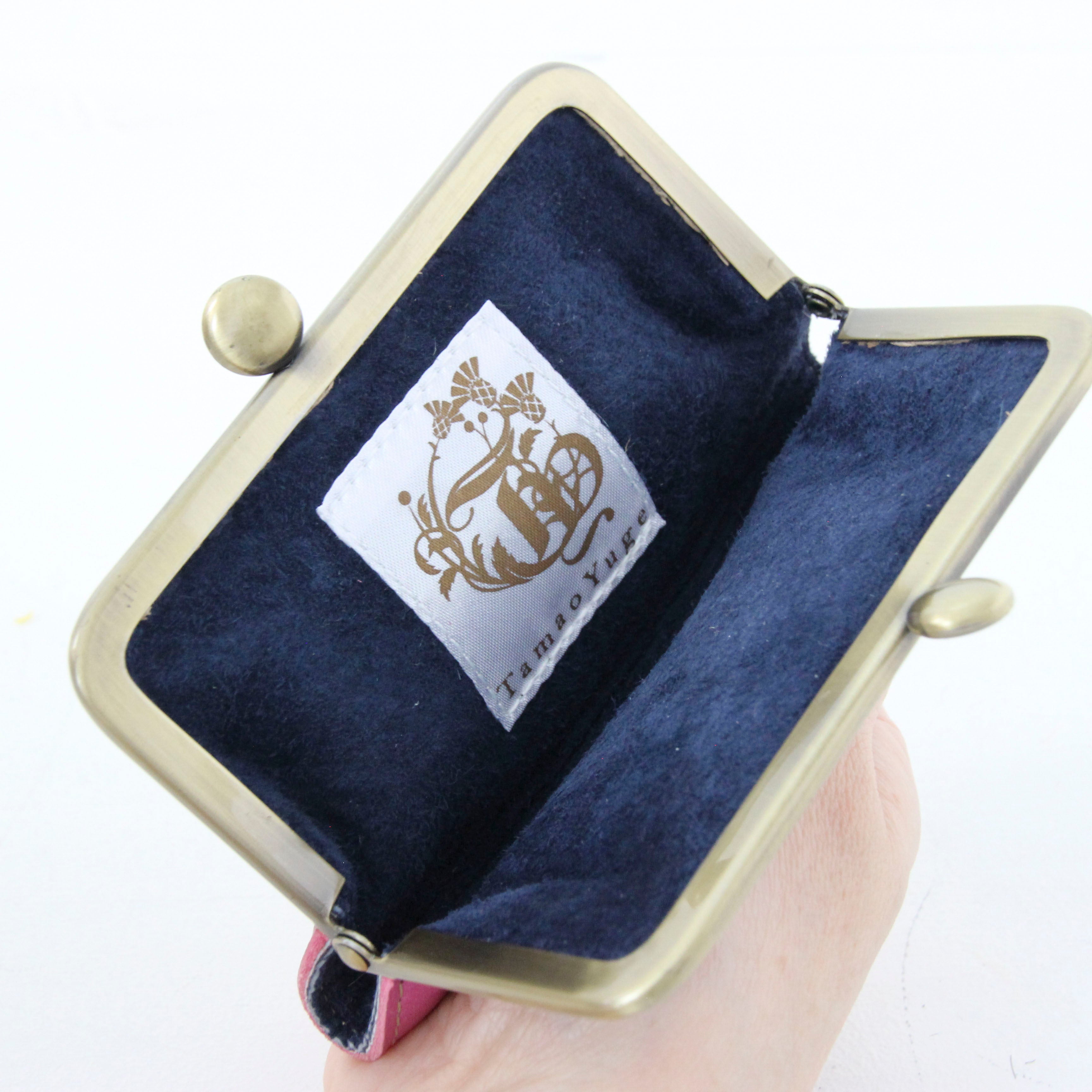 マゼンダピンクレザー / カードケース