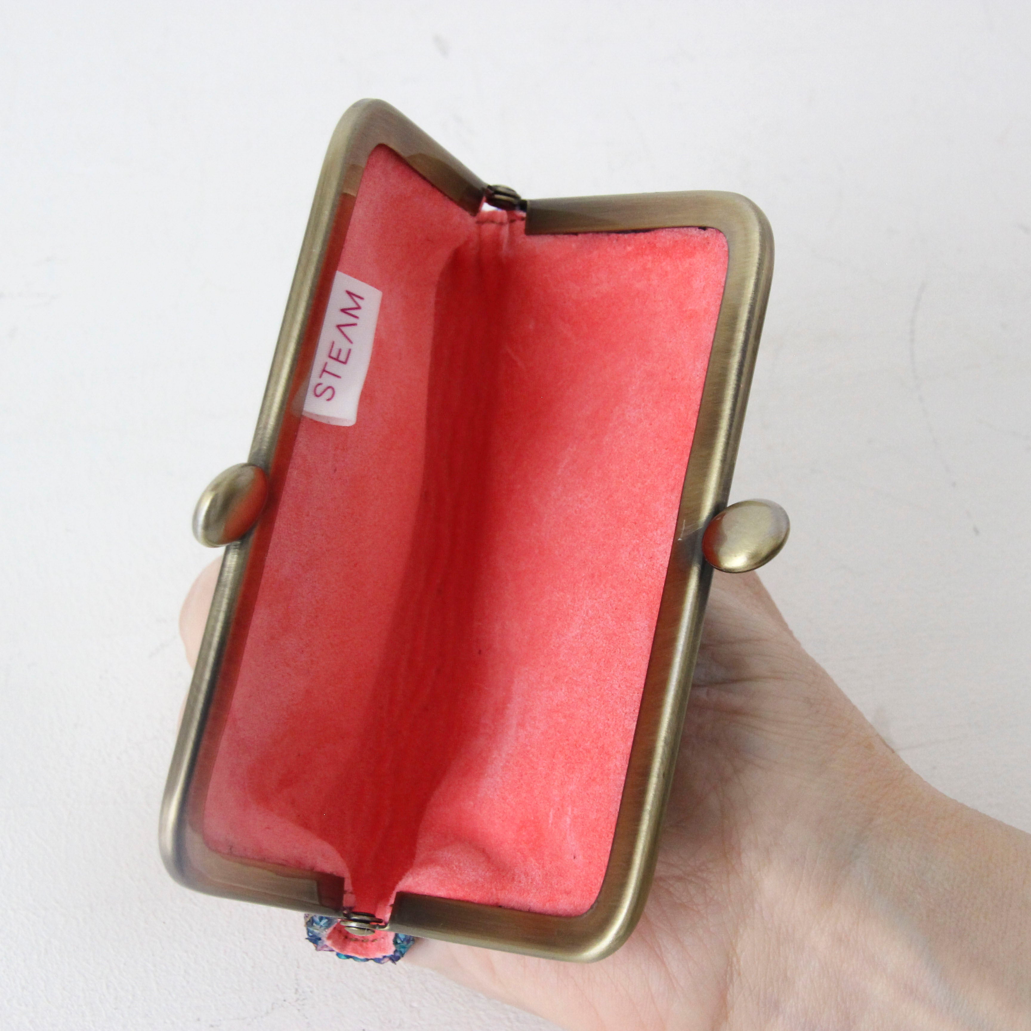 ライトグリーンエナメル / カードケース