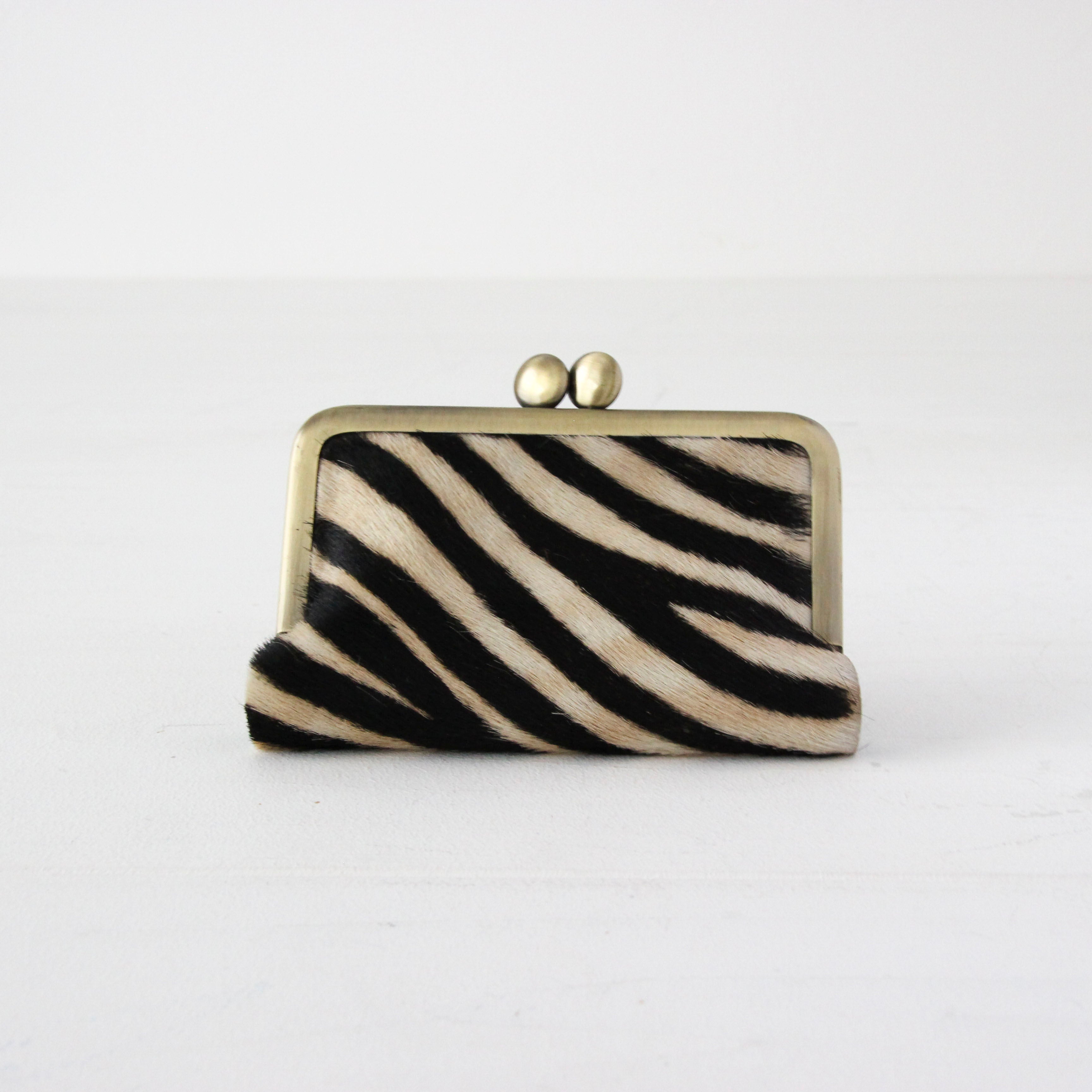 起毛ゼブラ / カードケース