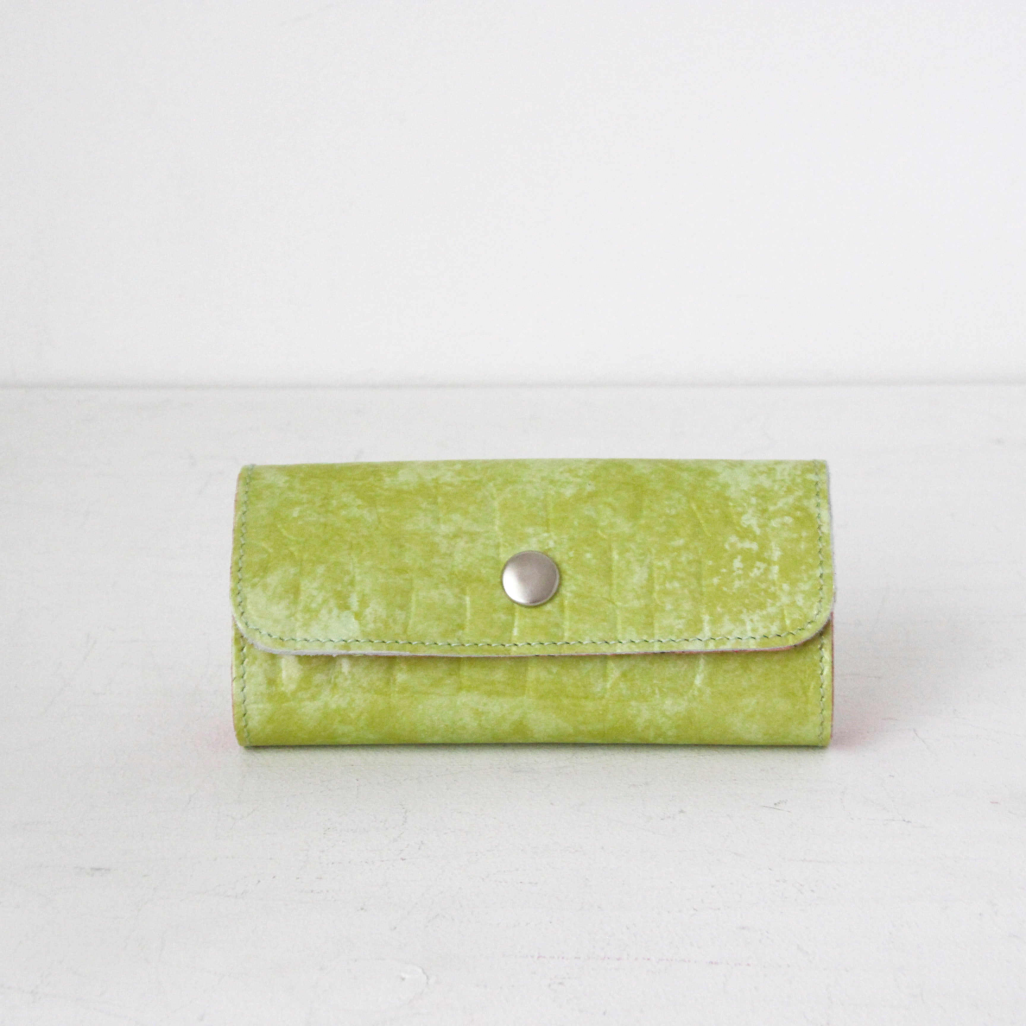 グリーンエナメル / キーケース