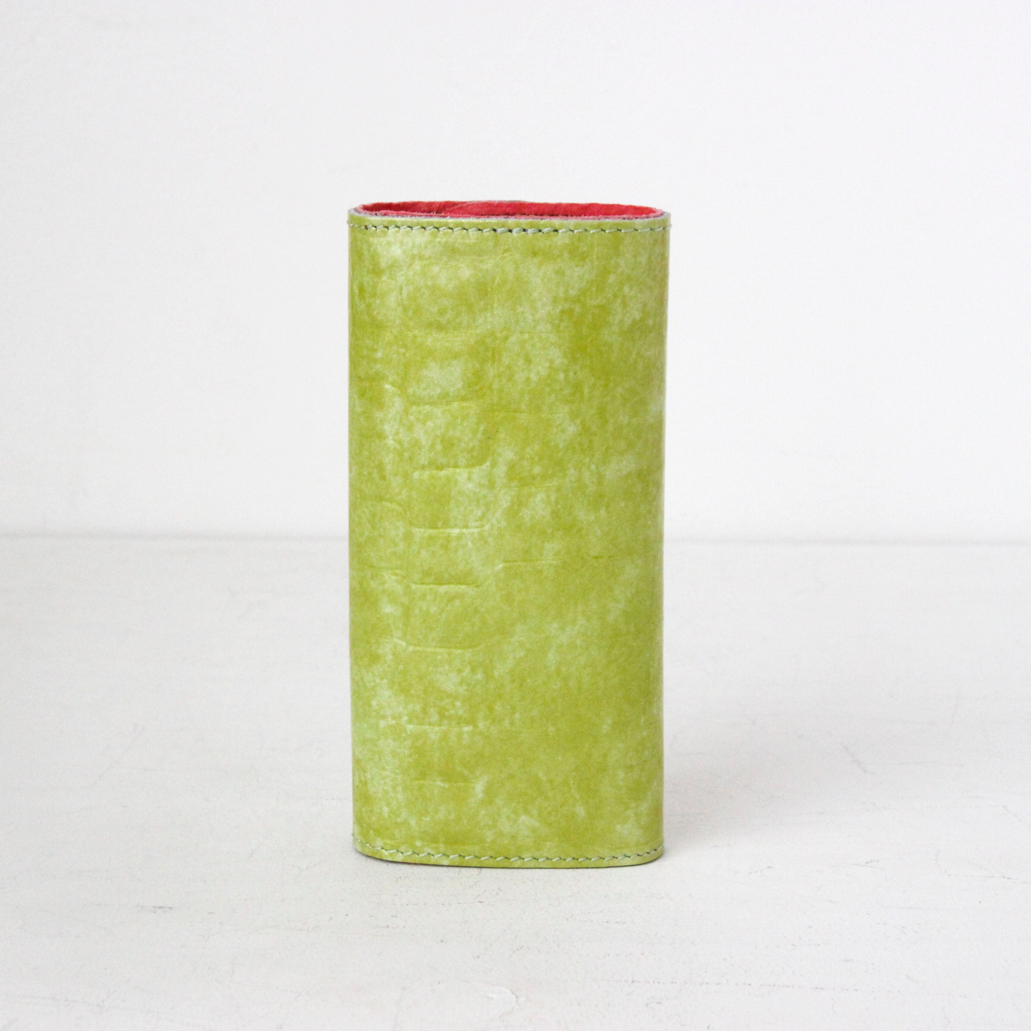 グリーンエナメル / キーケース