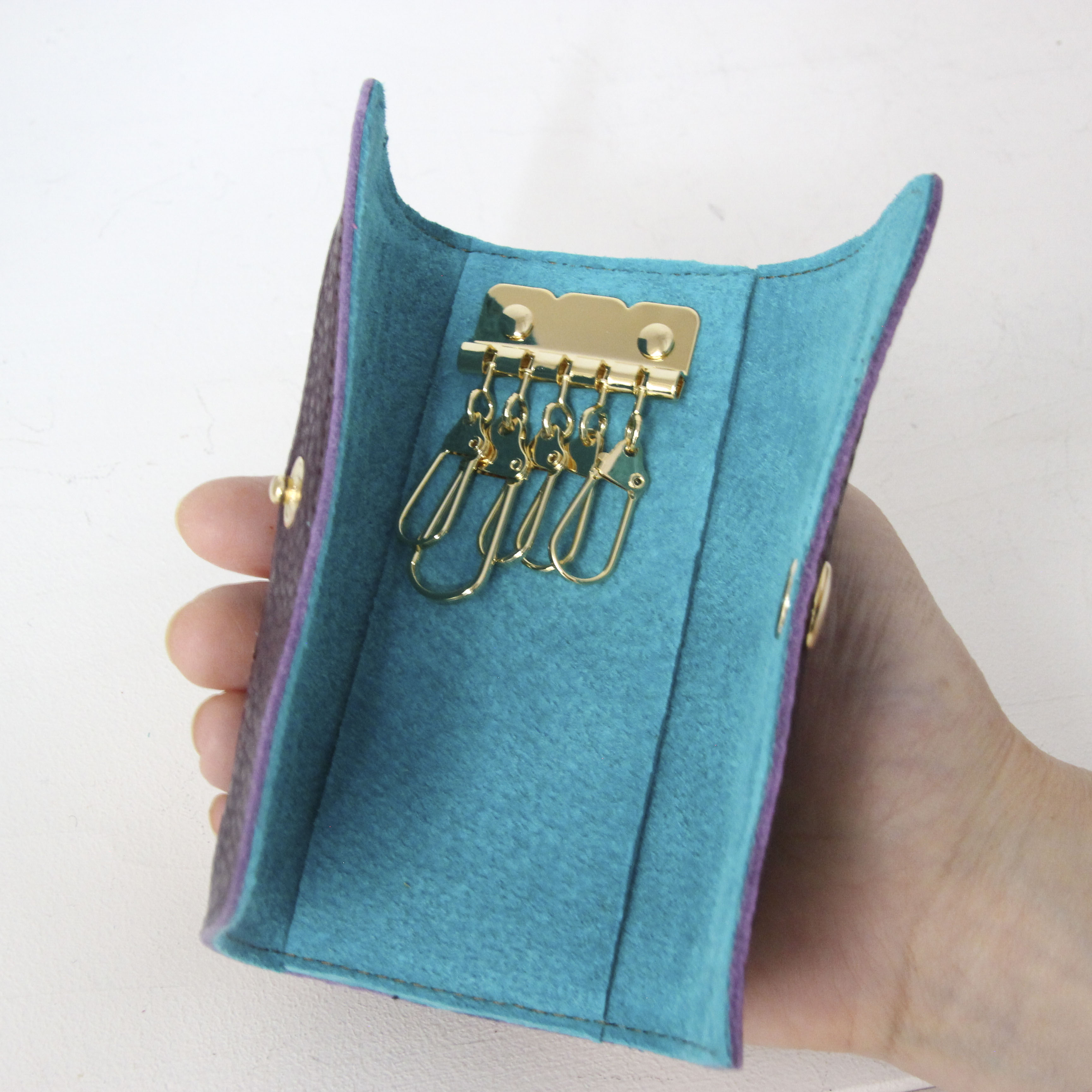 ピーコックダマスク / キーケース