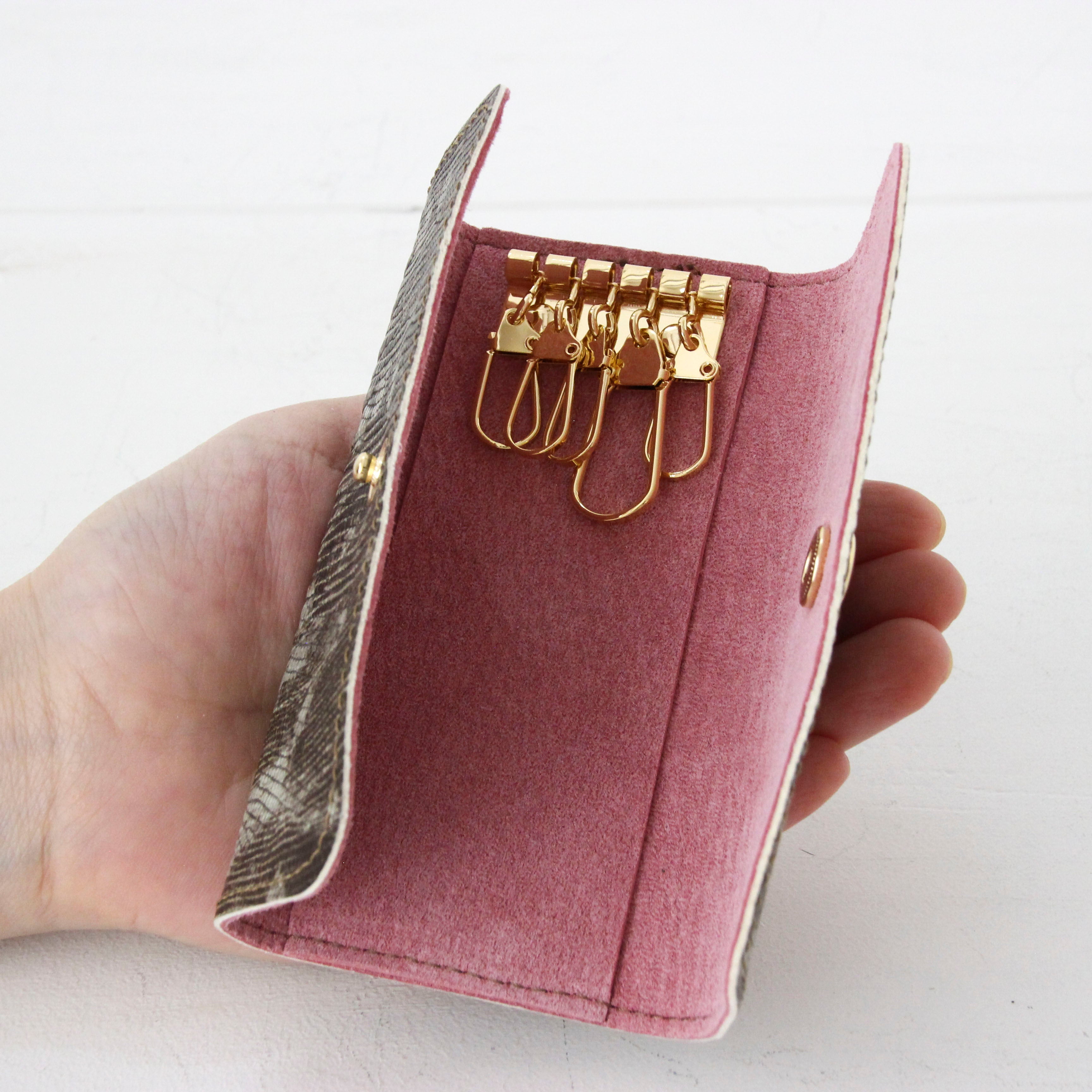 ミックスカラースネイク / キーケース