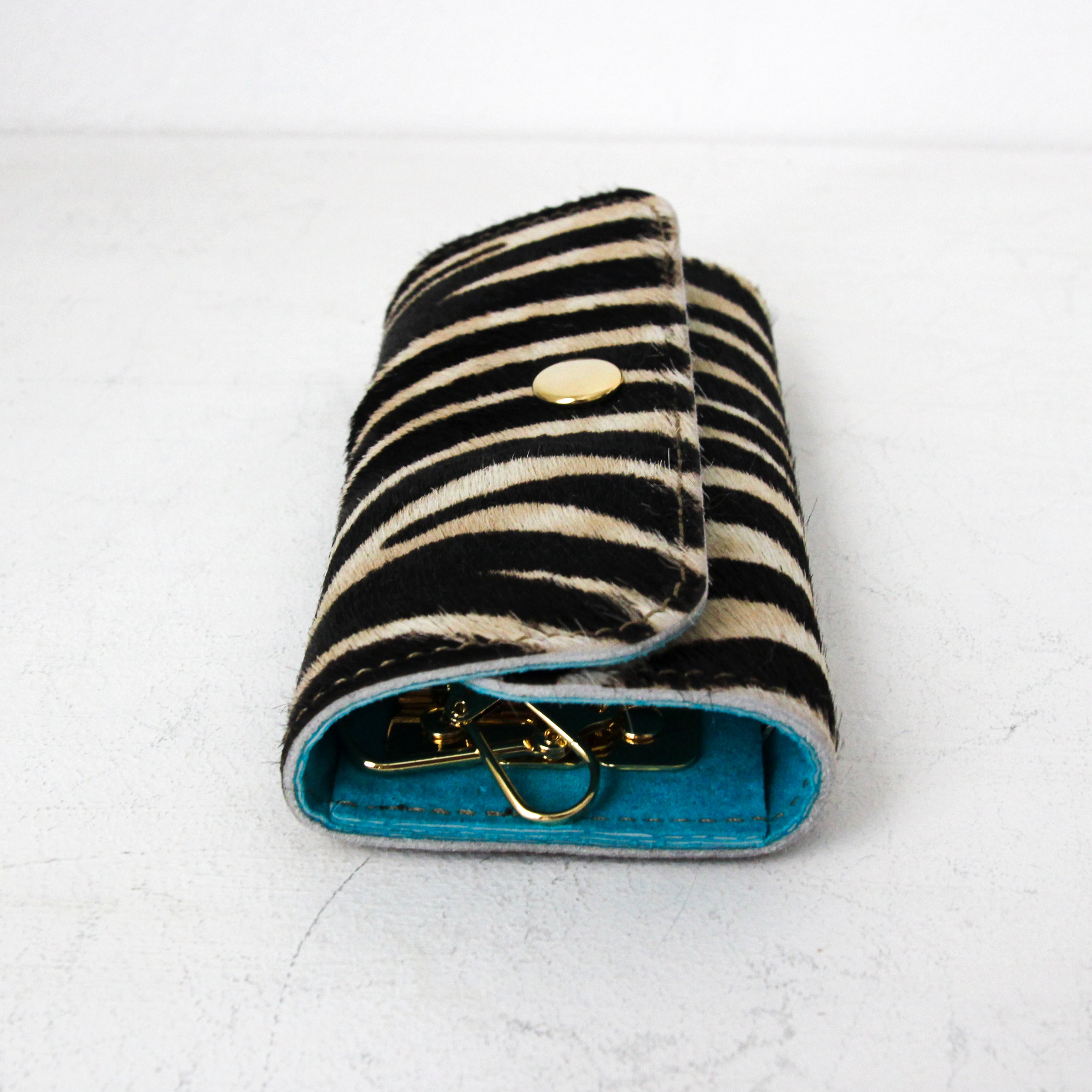 起毛ゼブラ / キーケース