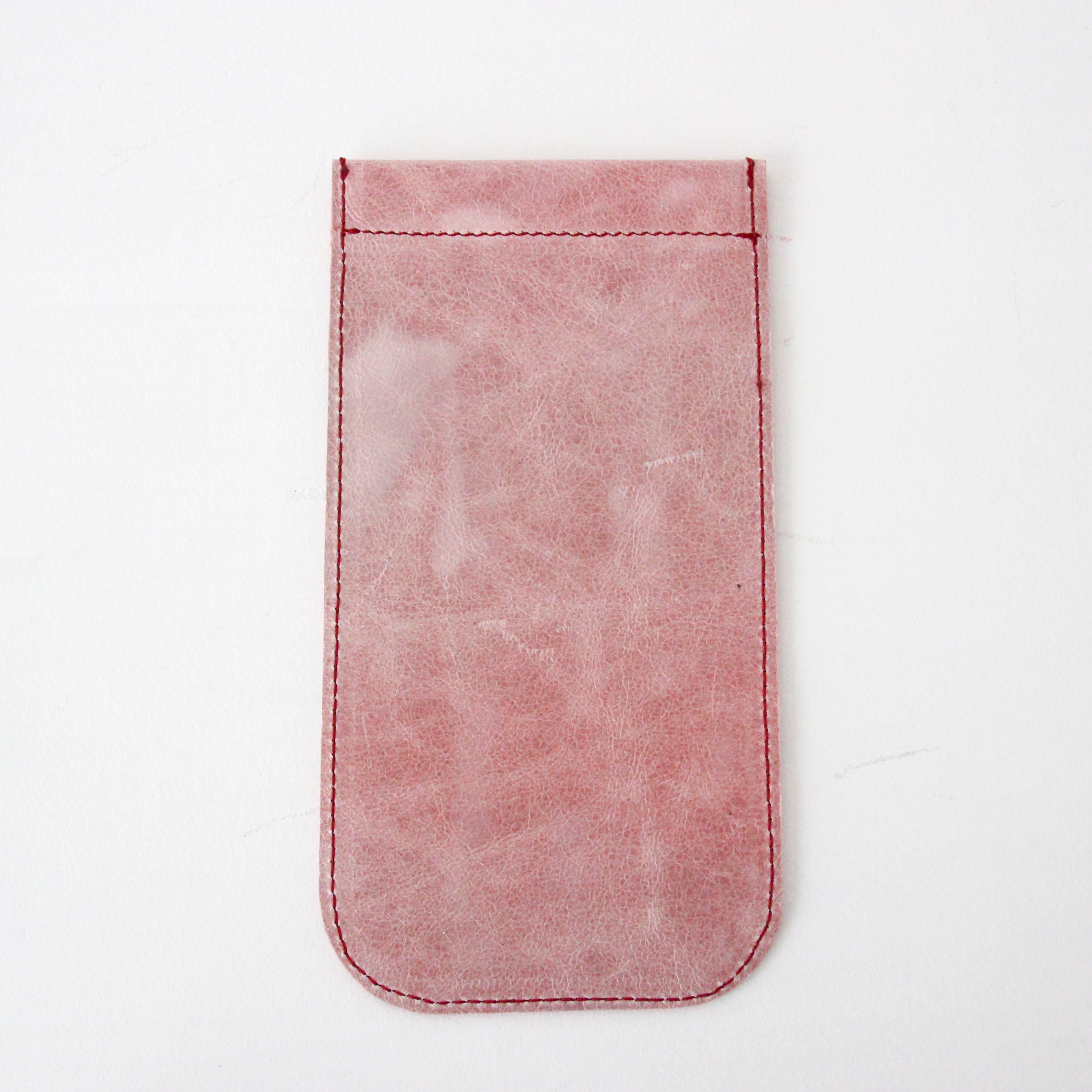 なでしこピンクレザー/ めがねケース