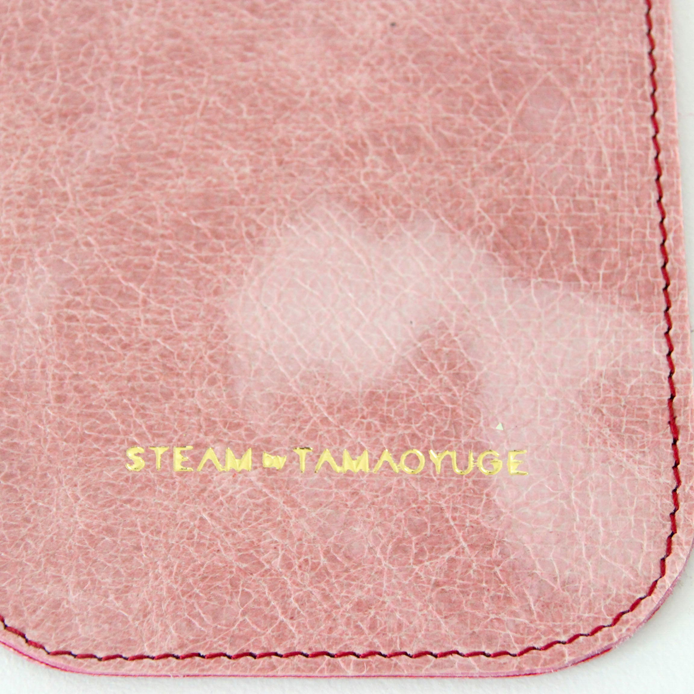 なでしこピンクレザー/ めがねケース