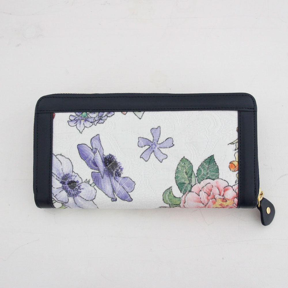 グッチフラワー / お財布ネイビー