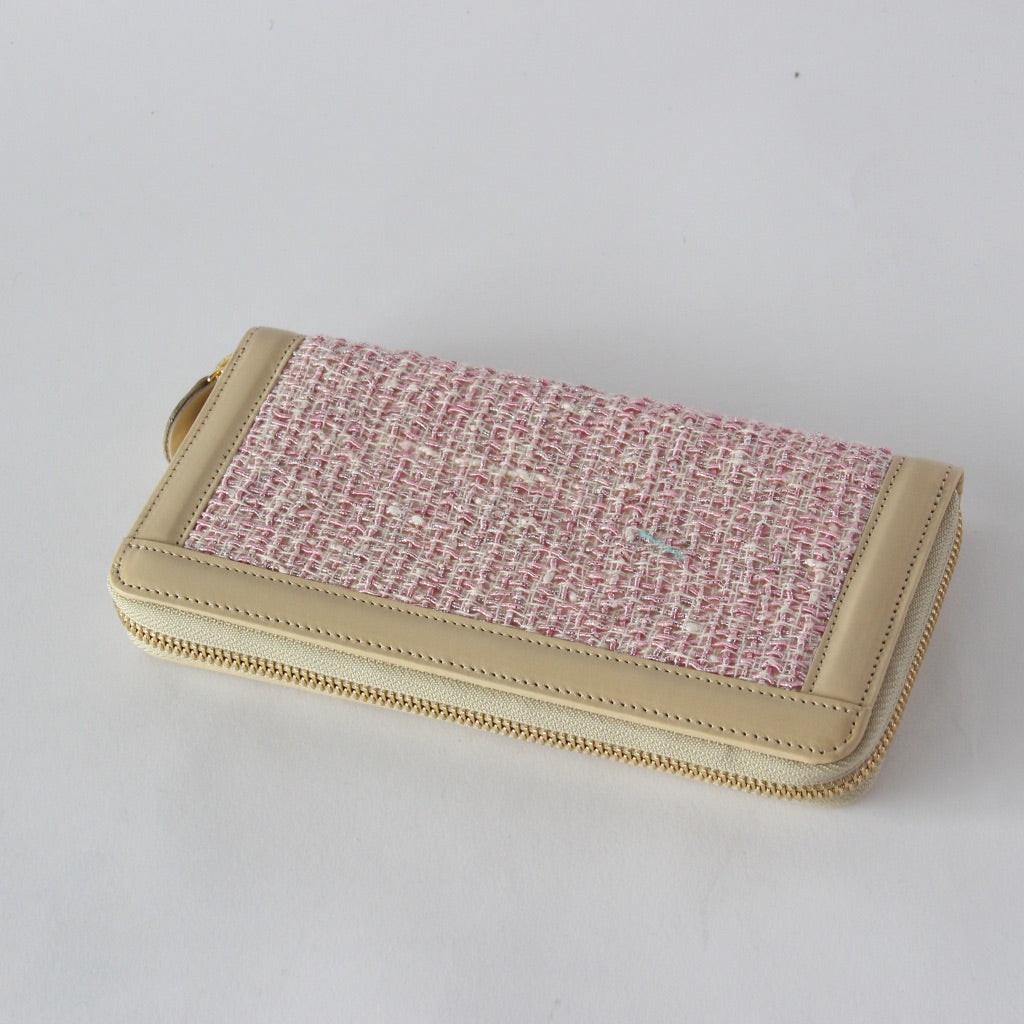 アナズピンクツイード / お財布ベージュ
